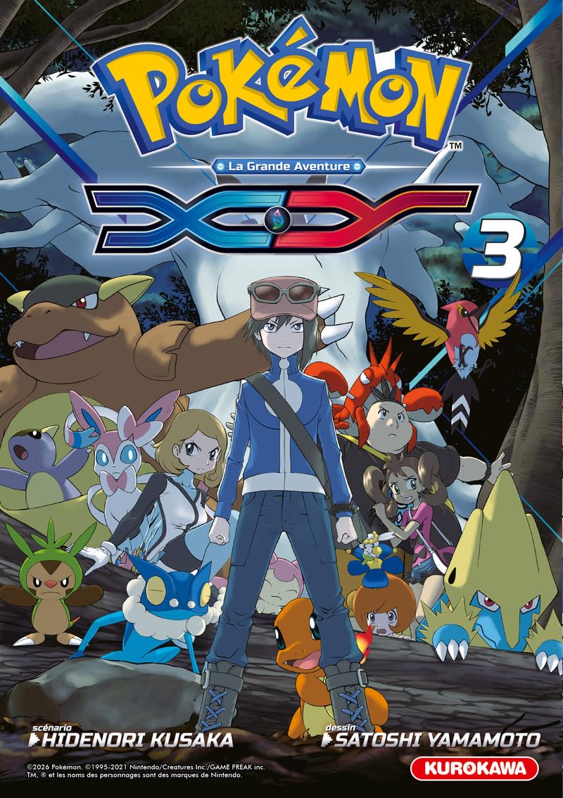 jaquette album Pokémon XY Double - Tome 3