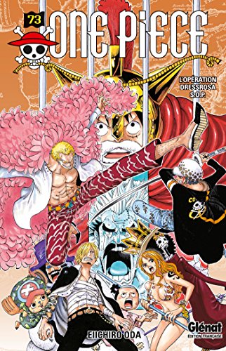 jaquette album One Piece - Tome 73 : L'opération Dressrosa S.O.P