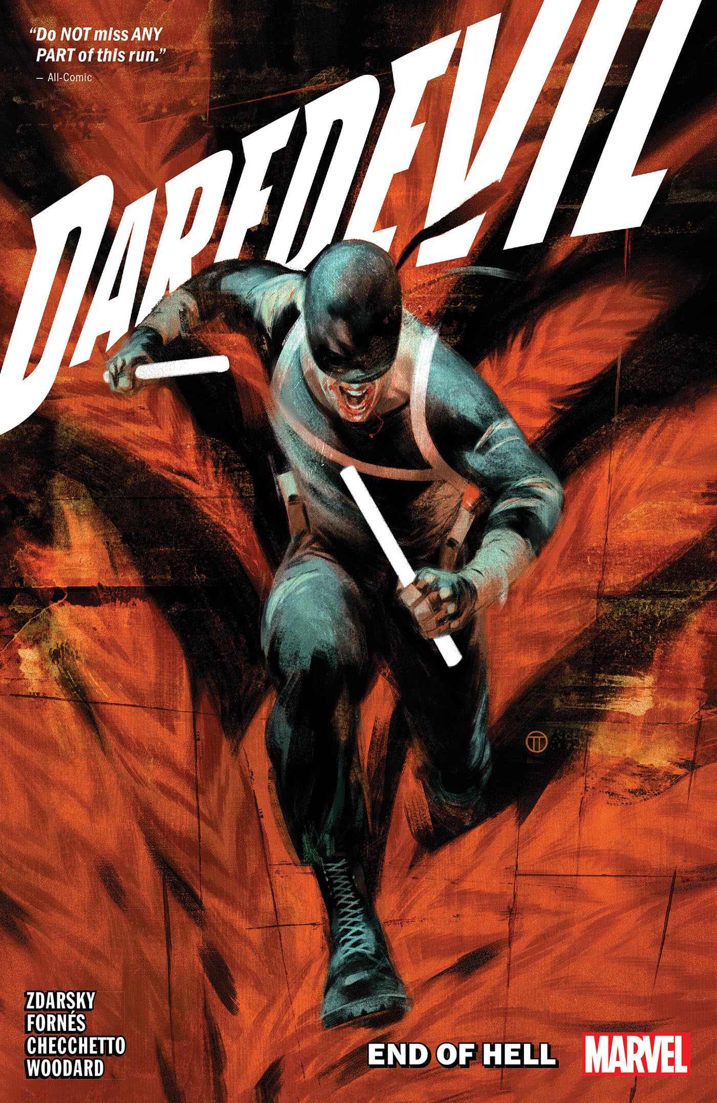jaquette album Daredevil by Chip Zdarsky Vol. 4: End of Hell