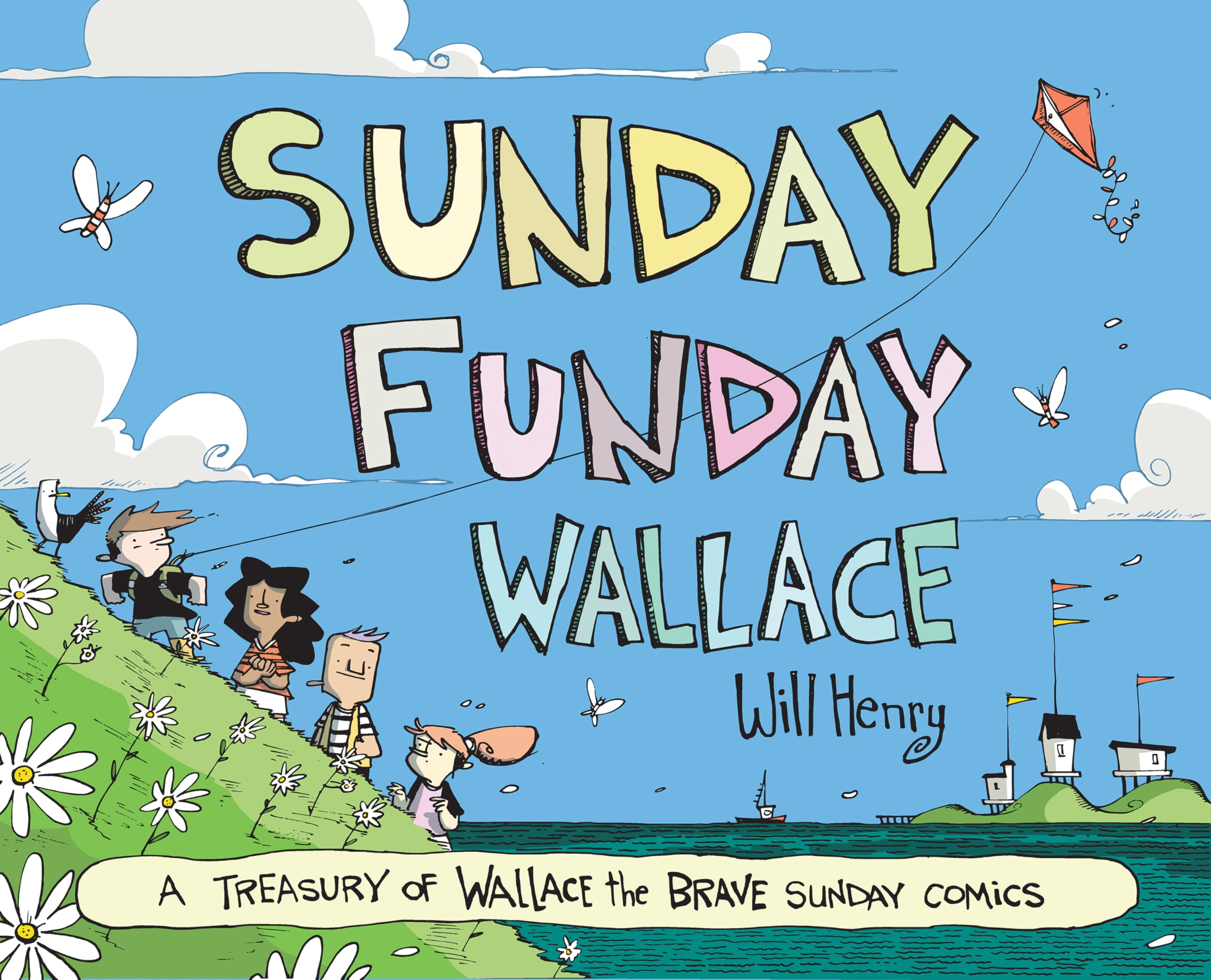 jaquette livre Sunday Funday Wallace: A Treasury of Wallace the Brave Sunday Comics