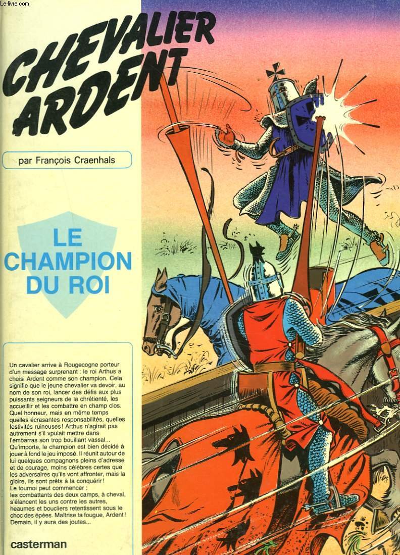 jaquette album Chevalier Ardent, tome 14 : Le Champion du roi