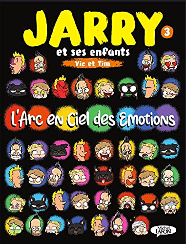 jaquette album Jarry Et Ses Enfants, Vic Et Tim Tome 3 - L'arc En Ciel Des Émotions