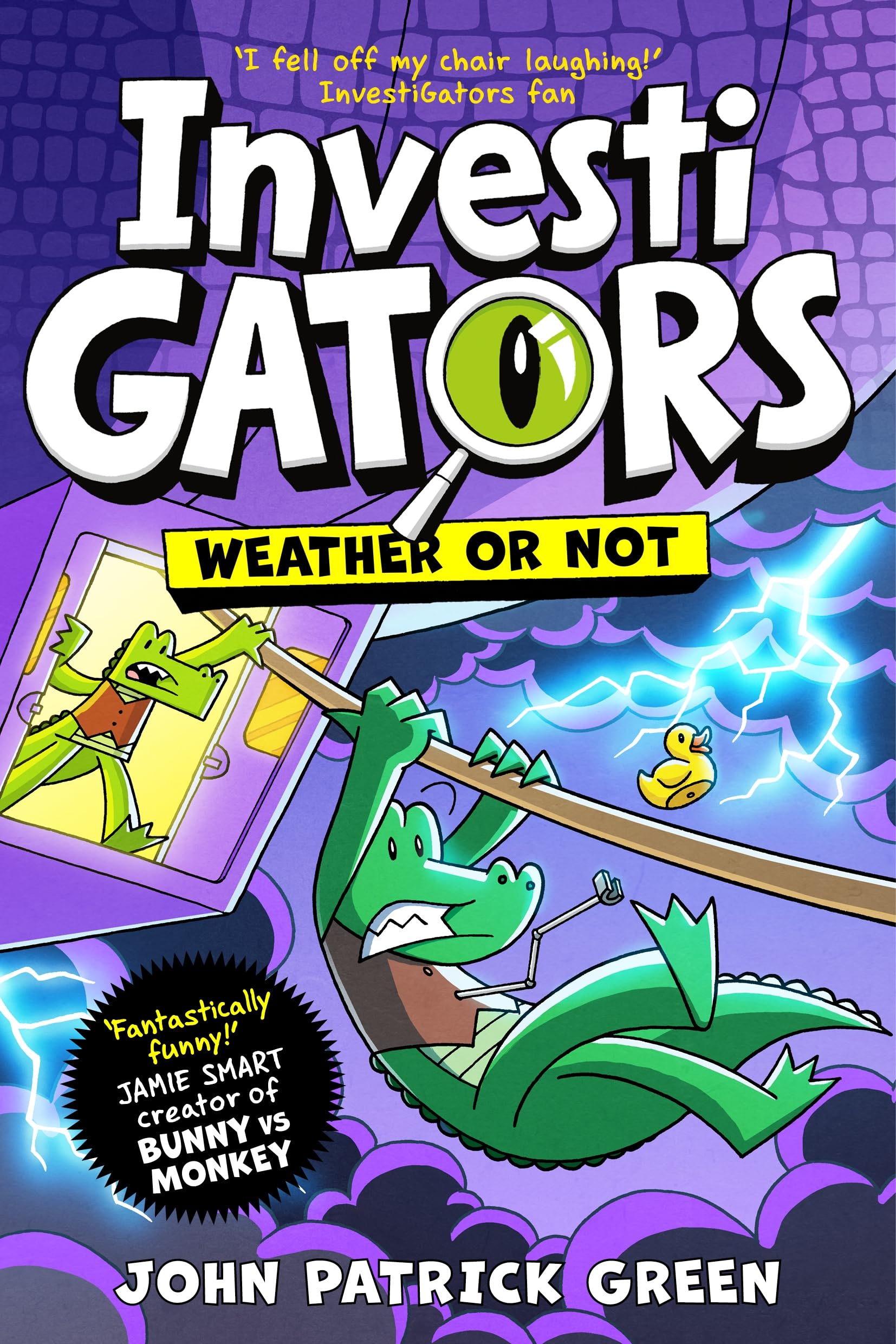 jaquette livre InvestiGators: Weather or Not