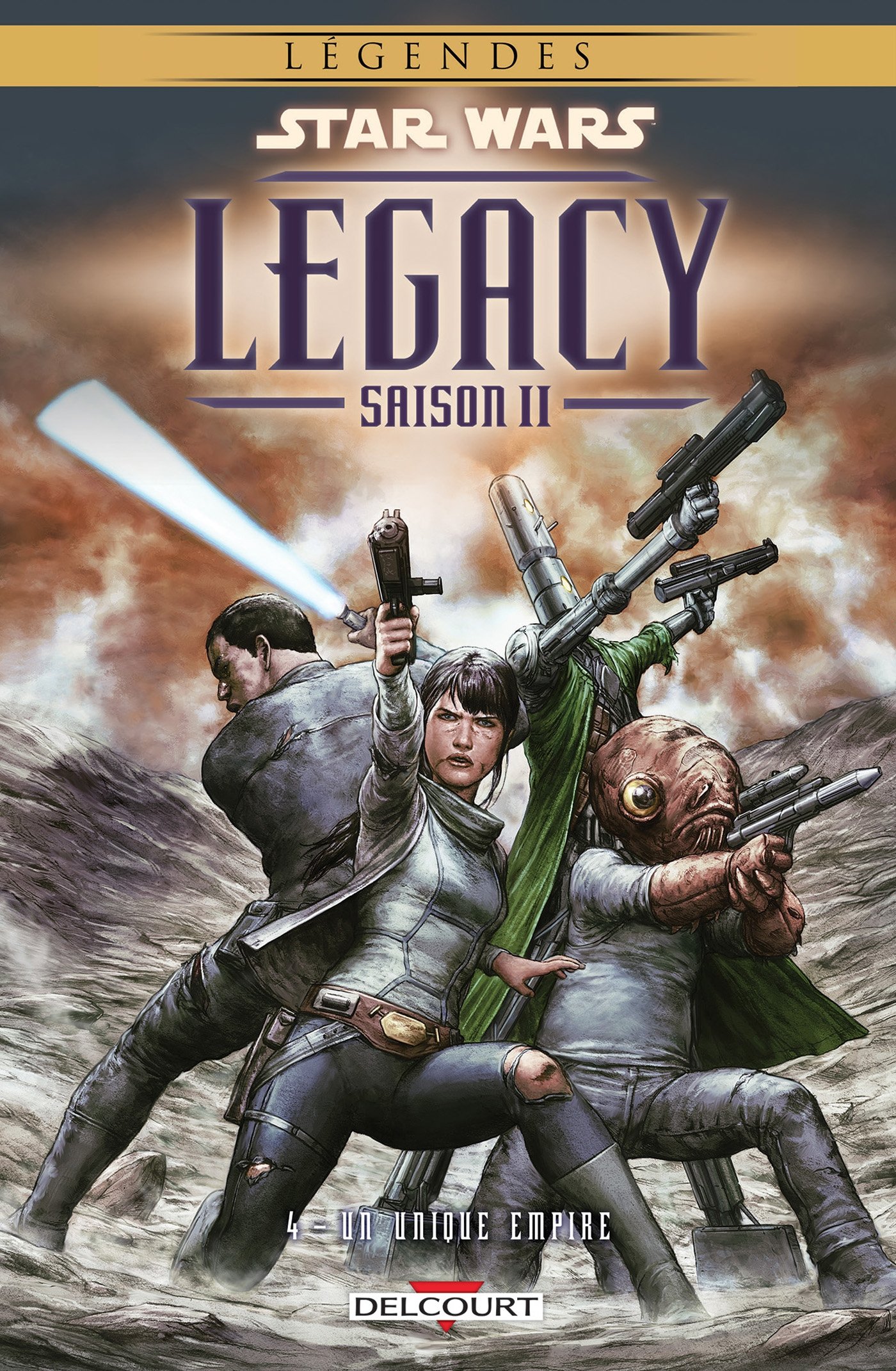 jaquette album Star Wars - Legacy Saison II T04: Un unique Empire