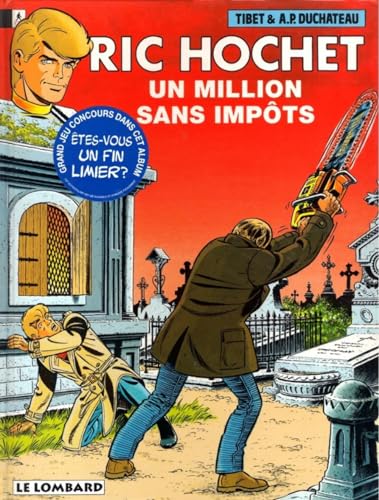 jaquette album Ric Hochet Tome 56 : Un Million Sans Impots