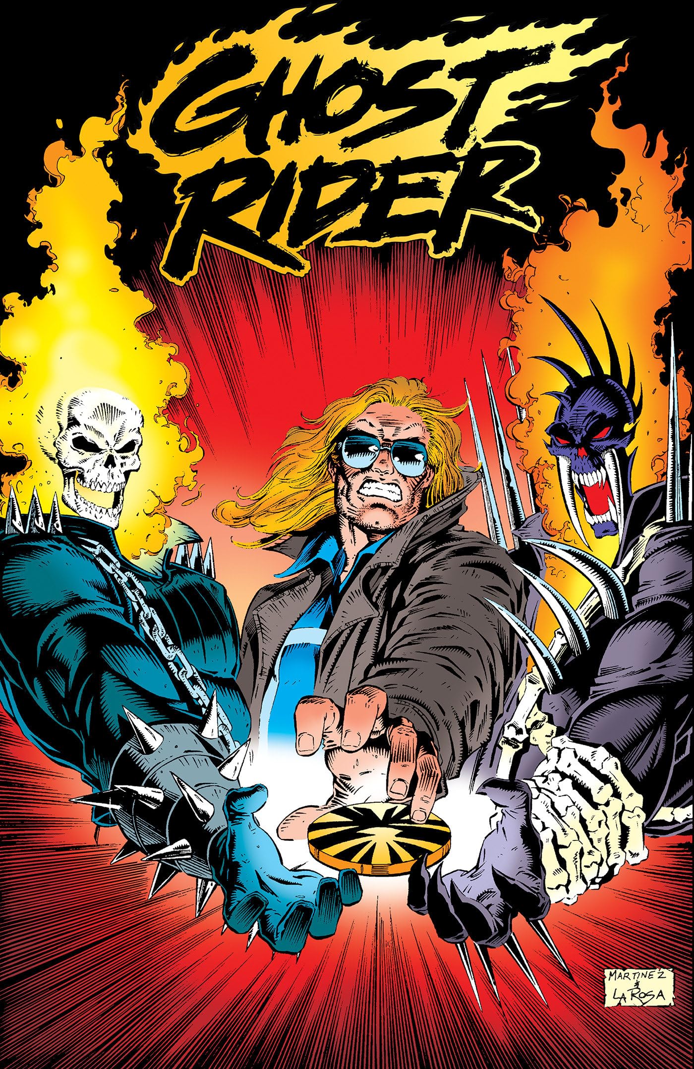 jaquette album Ghost Rider: Danny Ketch Omnibus Vol. 3 Henry Martinez Cover