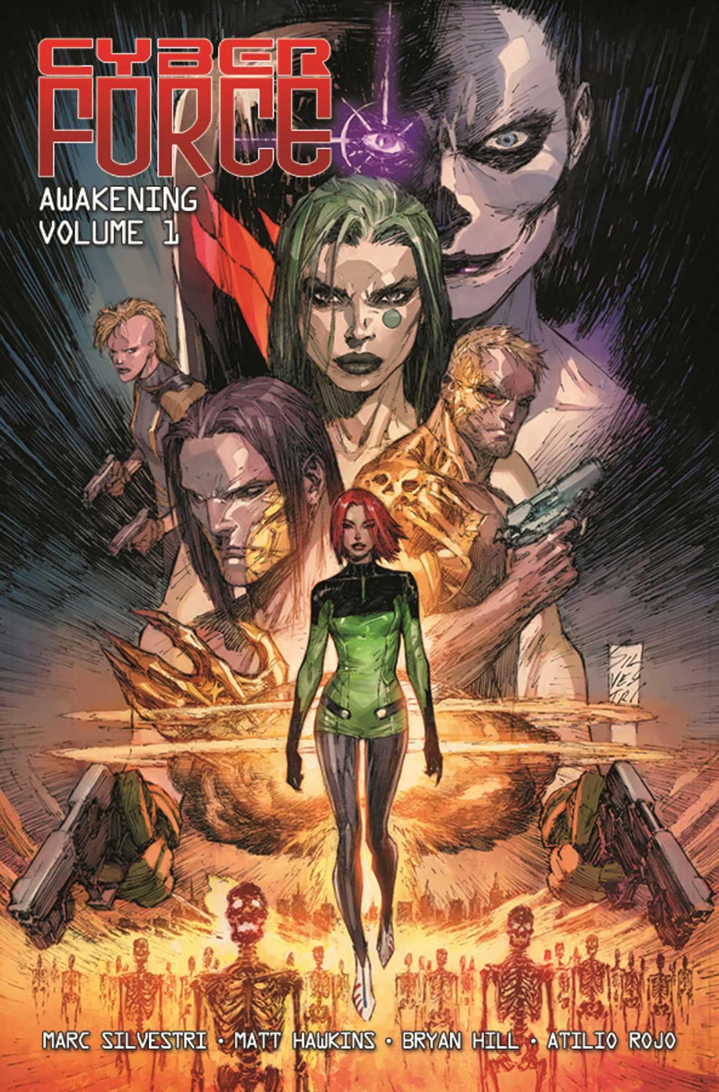 jaquette album Cyber Force: Awakening Volume 1