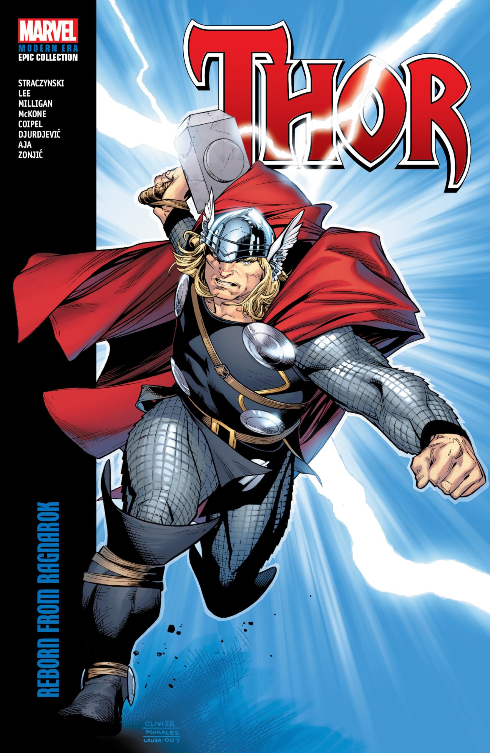 jaquette album THOR MODERN ERA EPIC COLLECTION: REBORN FROM RAGNAROK