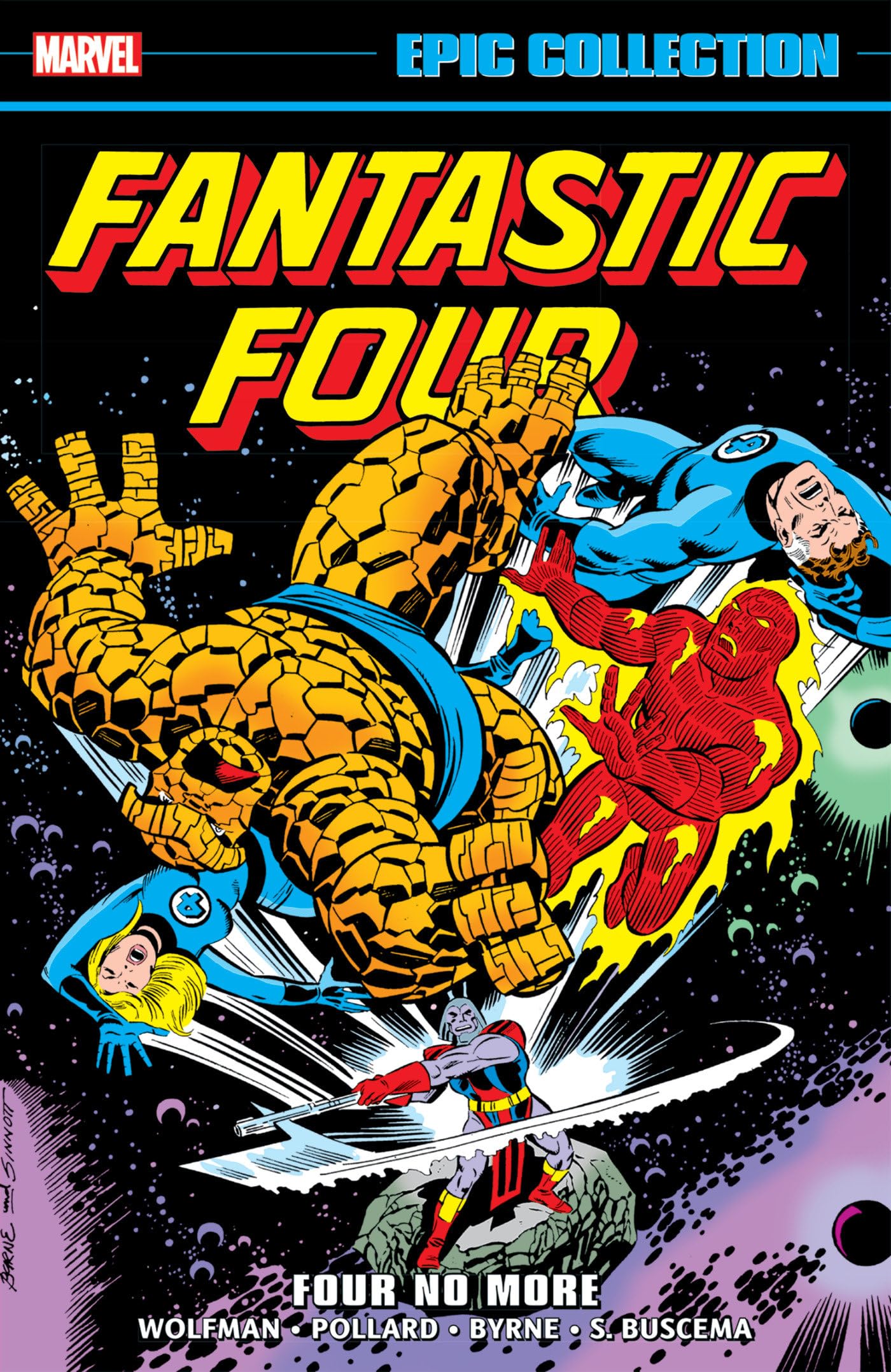 jaquette album FANTASTIC FOUR EPIC COLLECTION: FOUR NO MORE