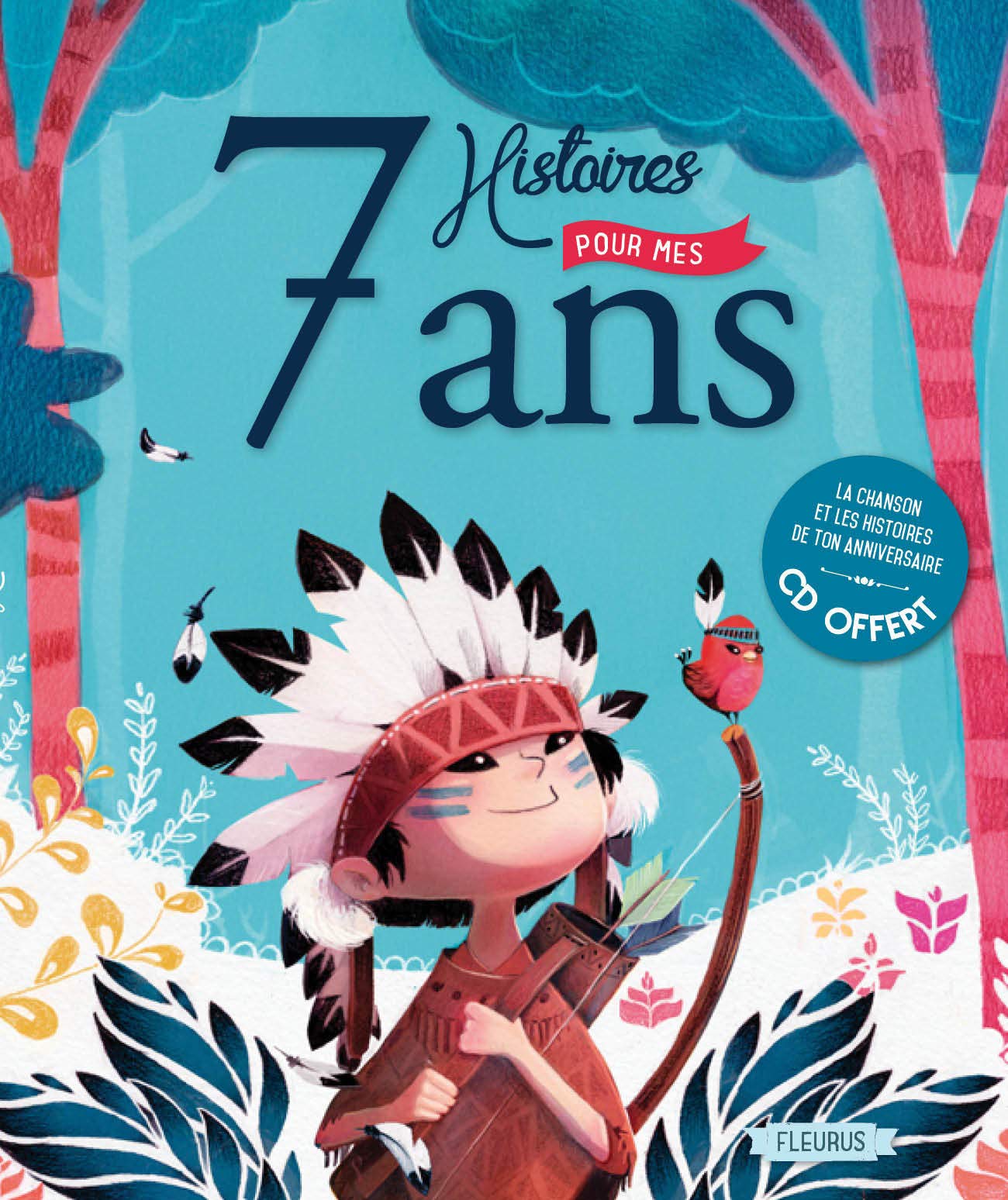 jaquette album 7 histoires pour mes 7 ans (+ CD)
