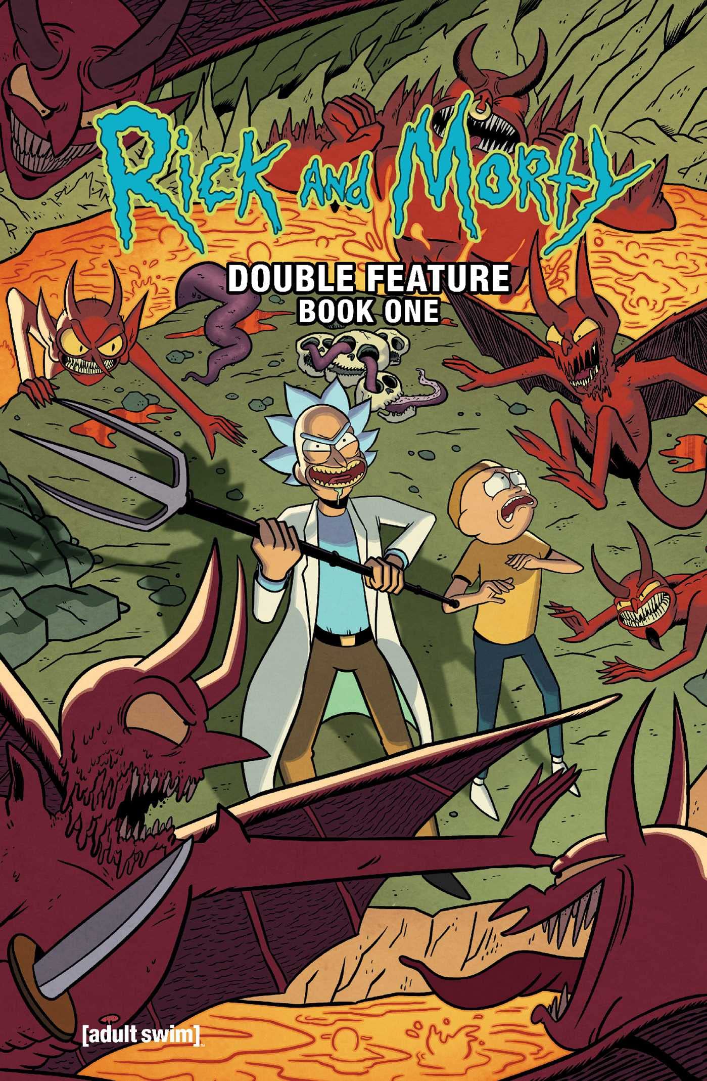 jaquette album Rick and Morty: Deluxe Double Feature Vol. 1