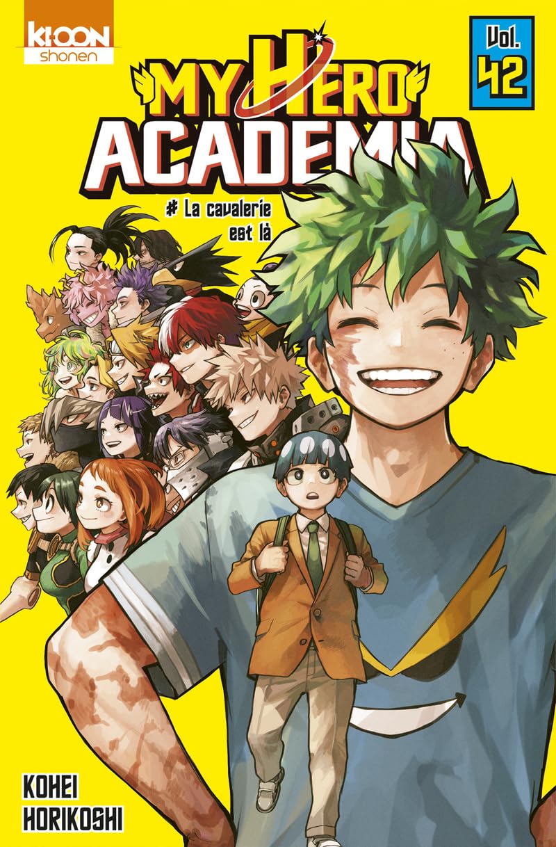 jaquette album My Hero Academia T42