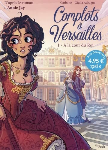 jaquette album Complots à Versailles - OP Petit Prix 2023 - Tome 1 (1)