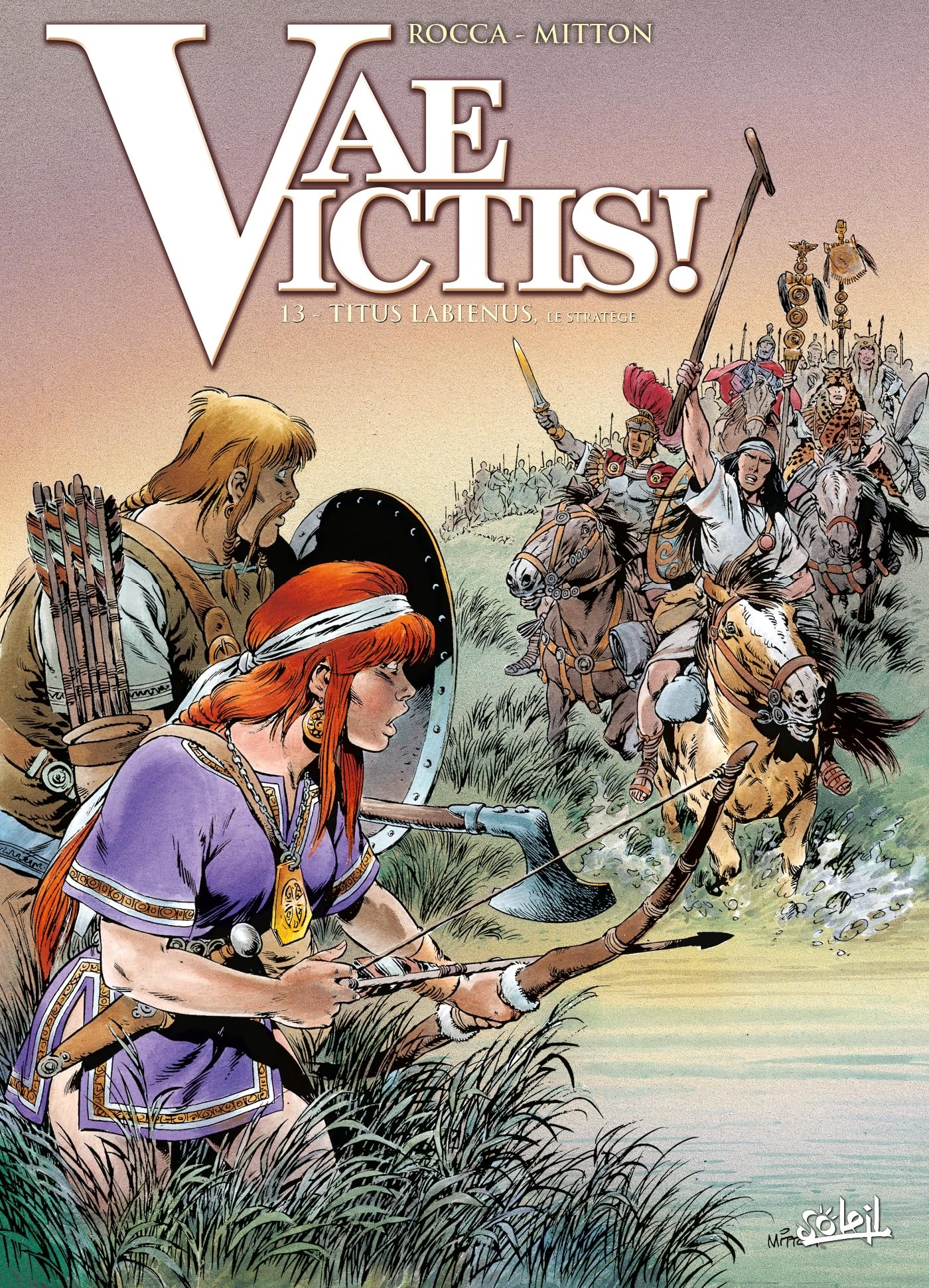 jaquette album Vae victis, tome 13 : Titus Labienus le stratège