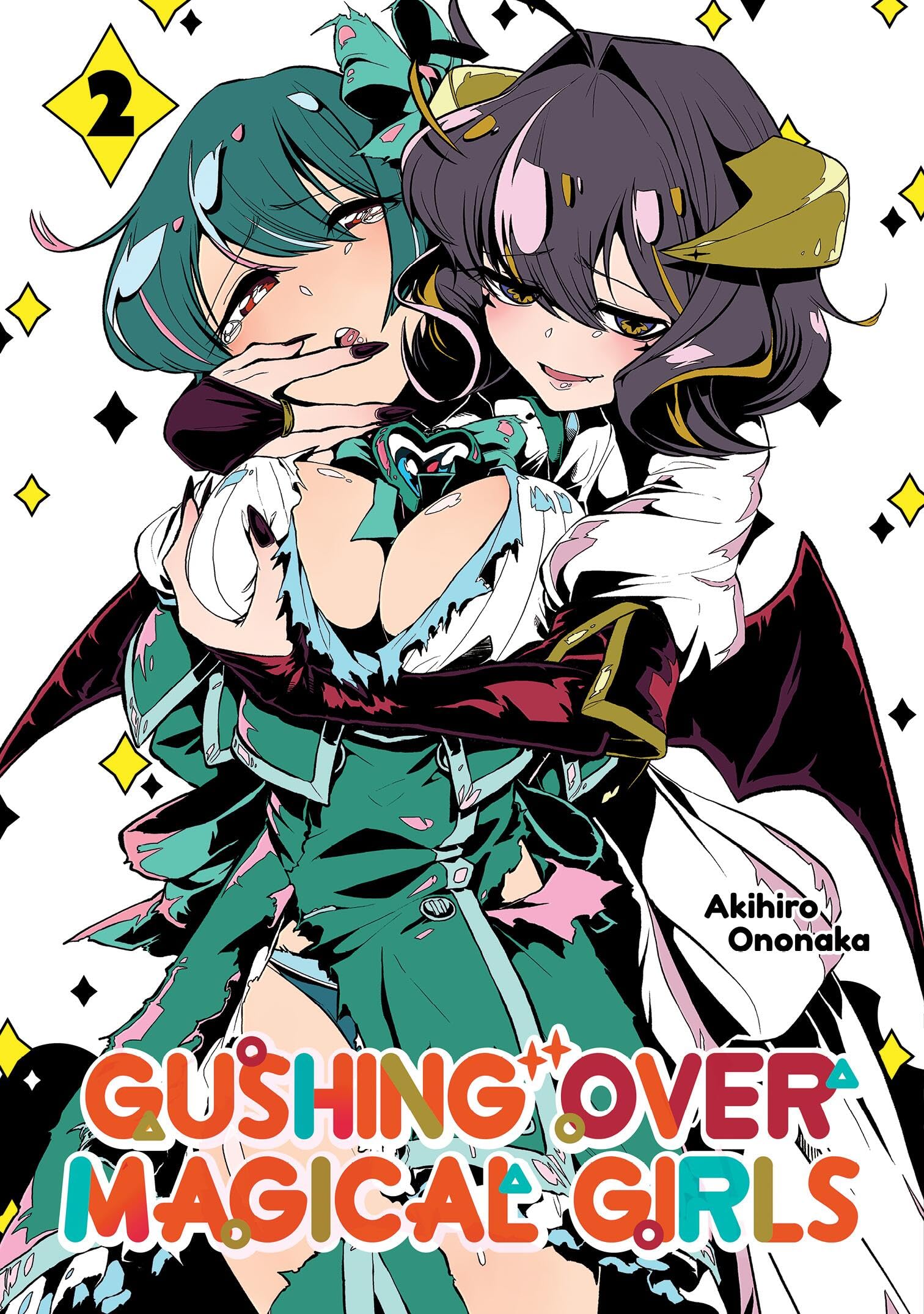 jaquette livre Gushing over Magical Girls: Volume 2 (Manga)