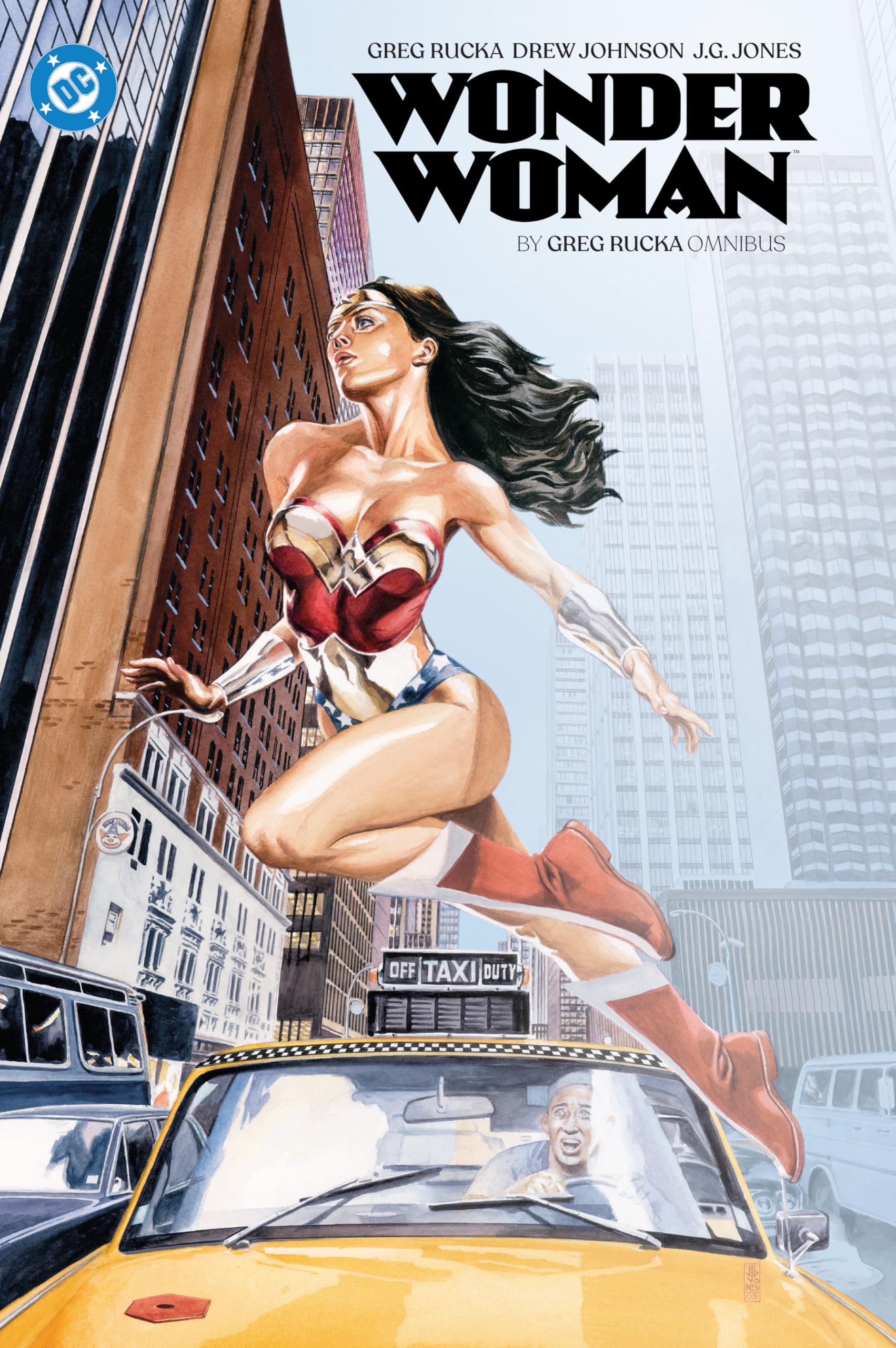 jaquette album Wonder Woman by Greg Rucka Omnibus