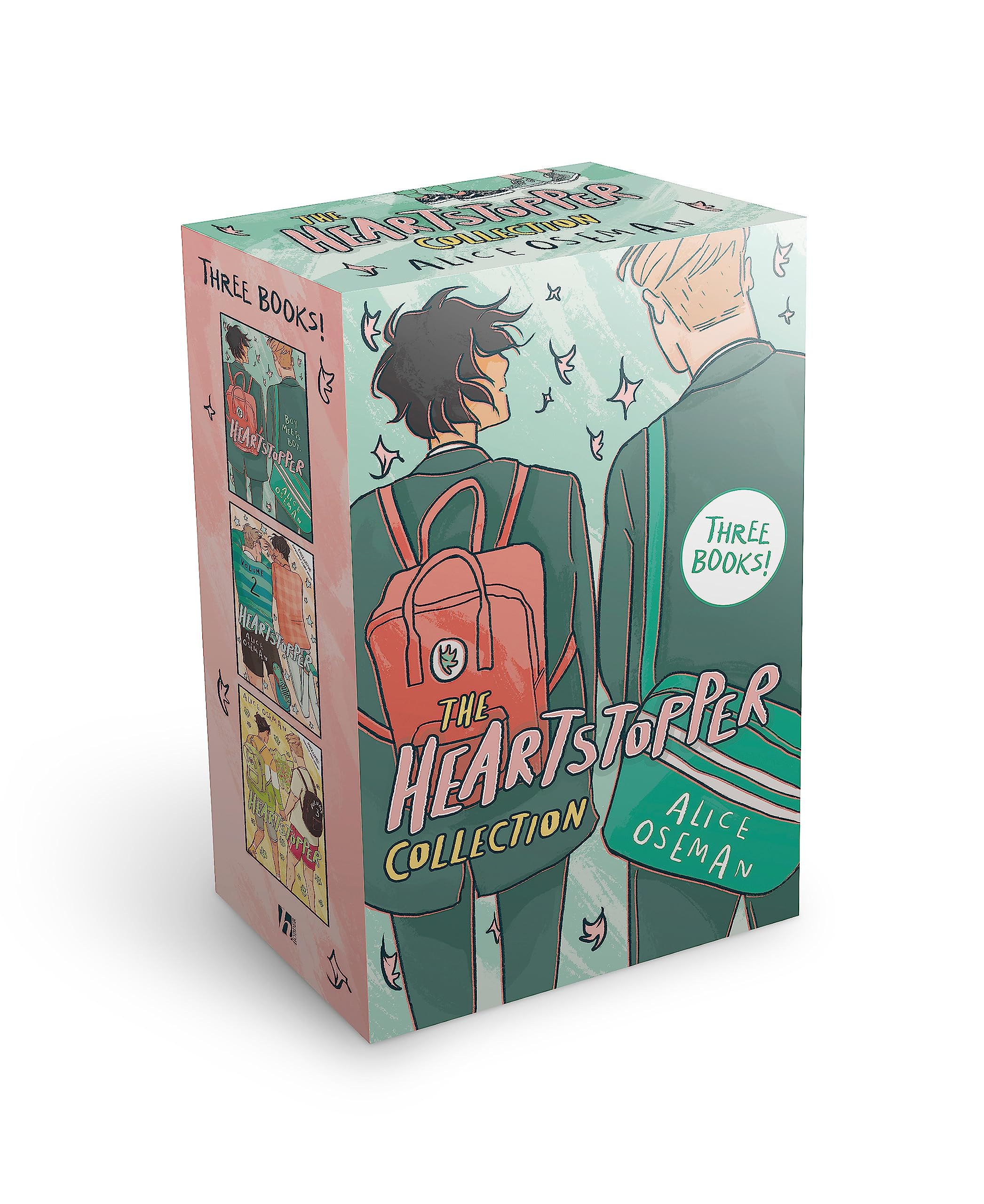 jaquette album The Heartstopper Collection Volumes 1-3