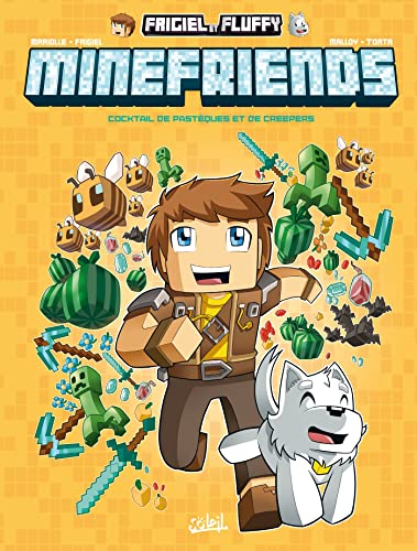 jaquette album Frigiel Et Fluffy : Minefriends Tome 1 - Cocktail De Pastèques Et De Creepers