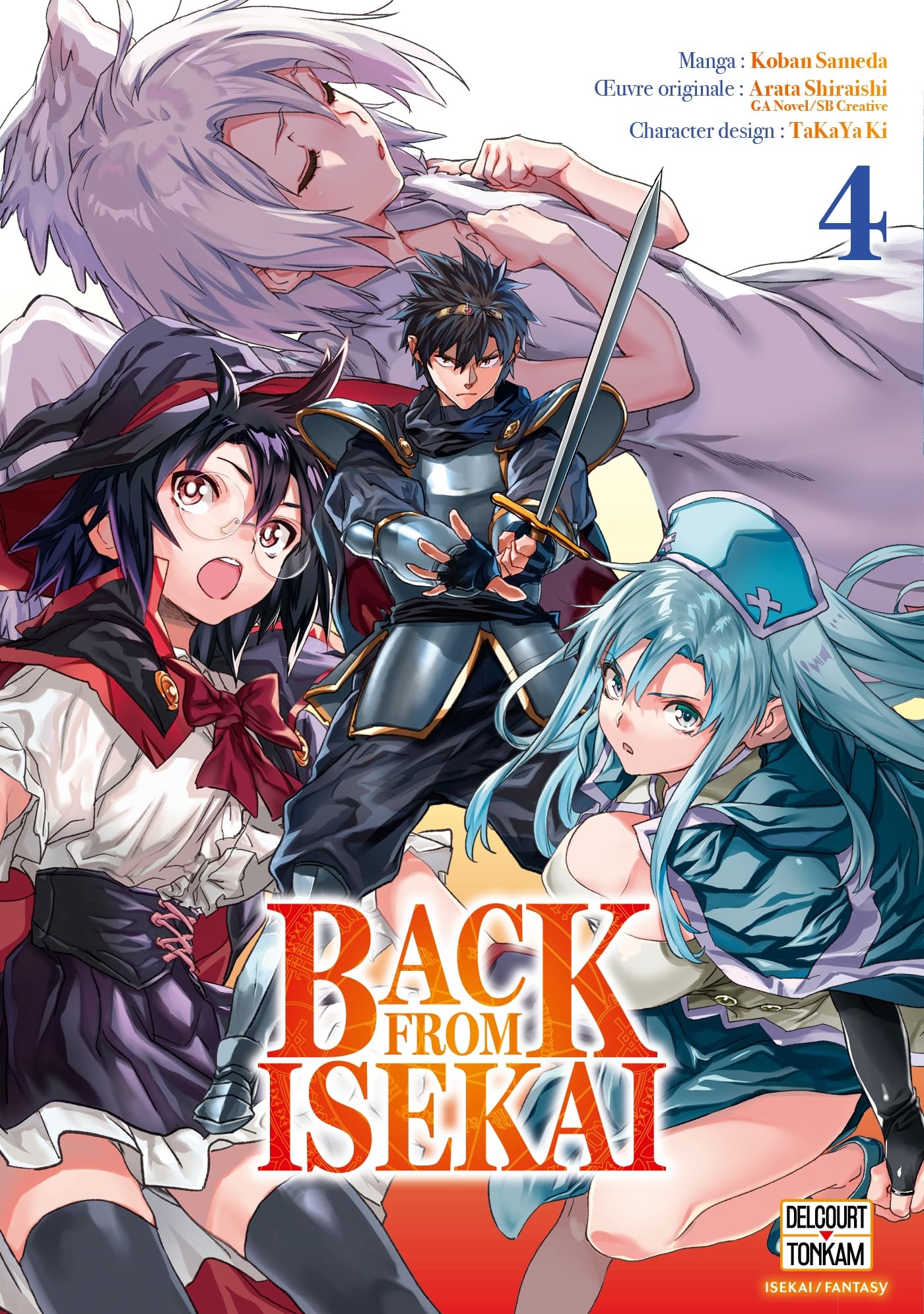 jaquette album Back from isekai T04