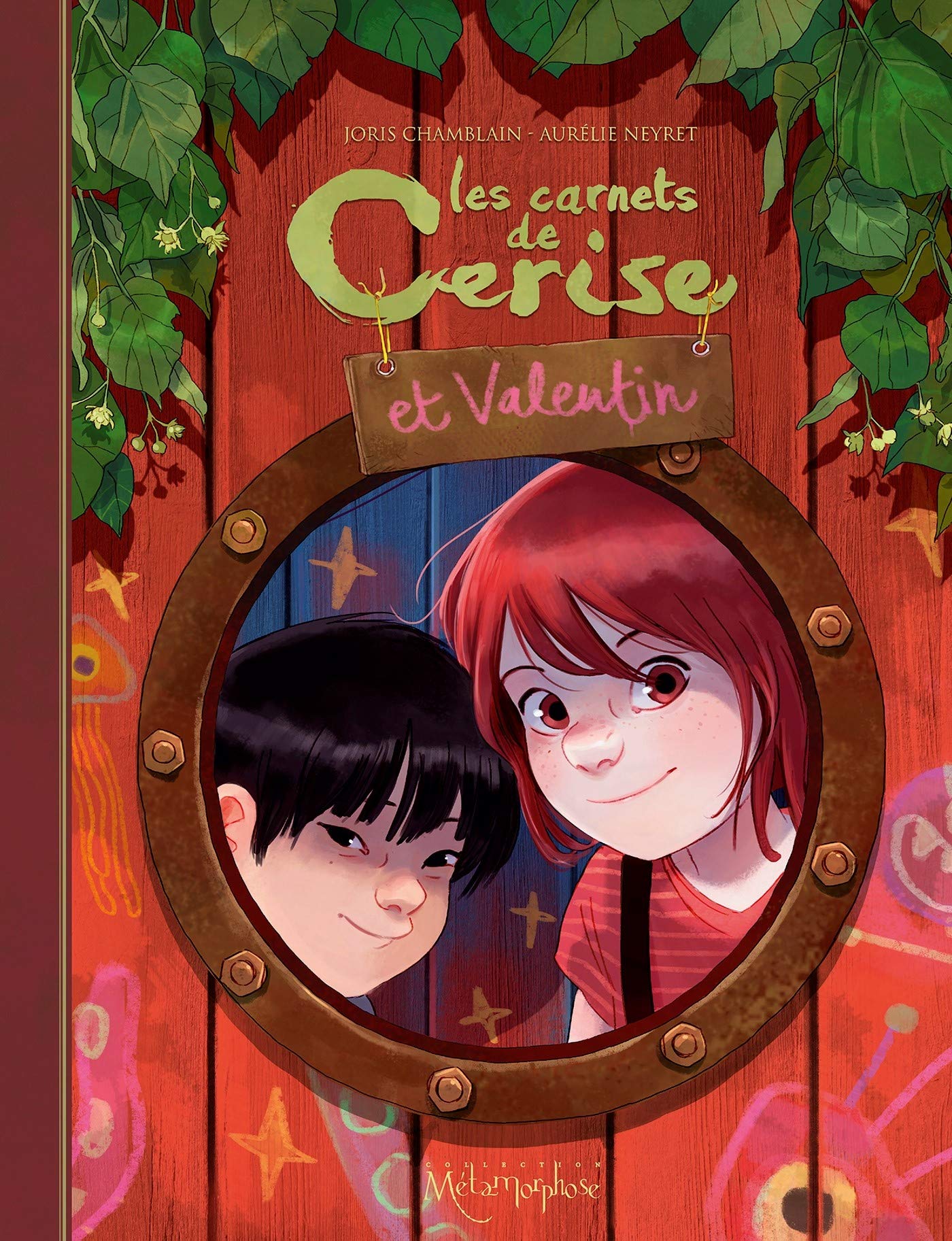 jaquette album Les carnets de Cerise et Valentin