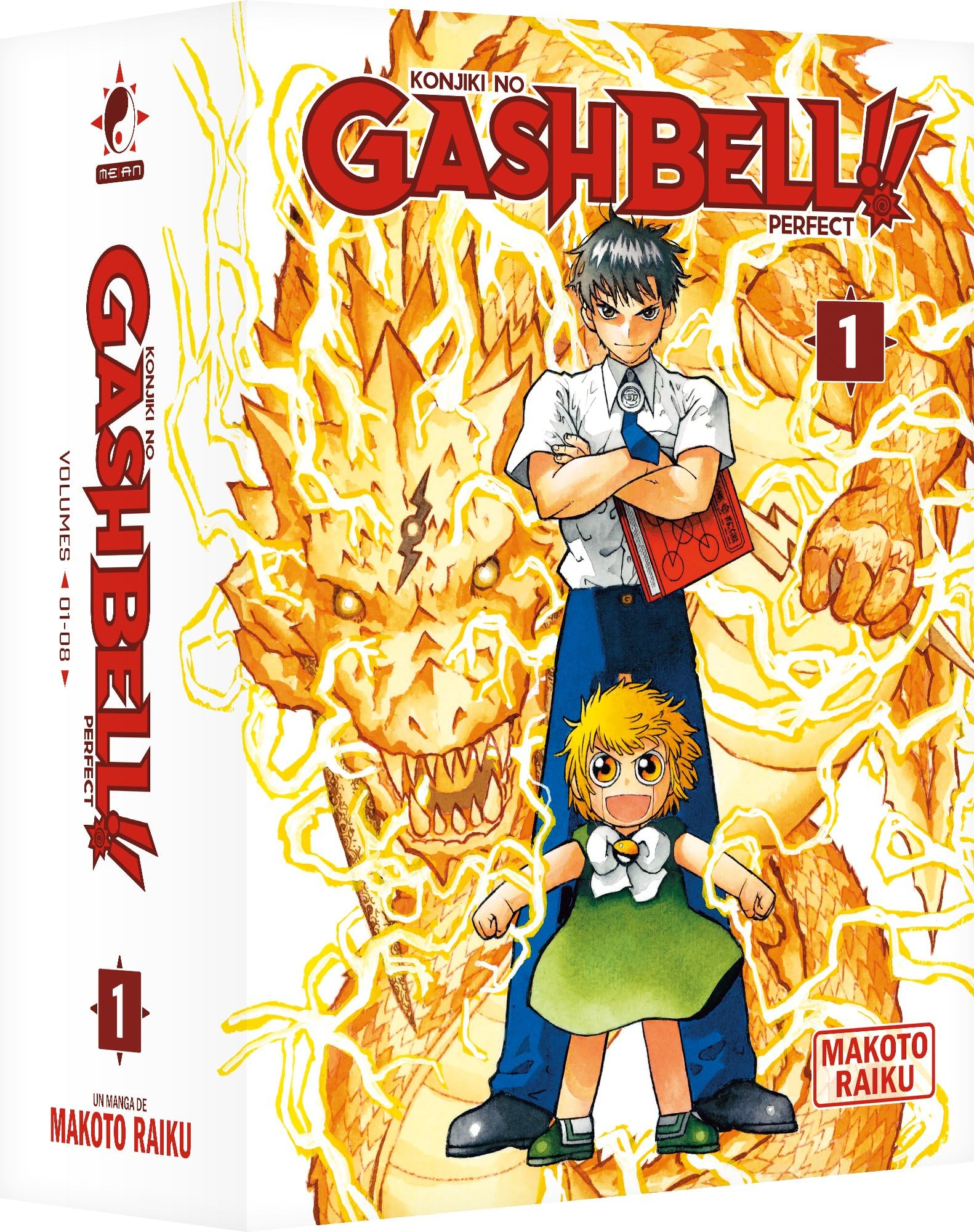 jaquette album Gash Bell!! - Perfect - Partie 1 - Coffret Collector (tomes 1 à 8)