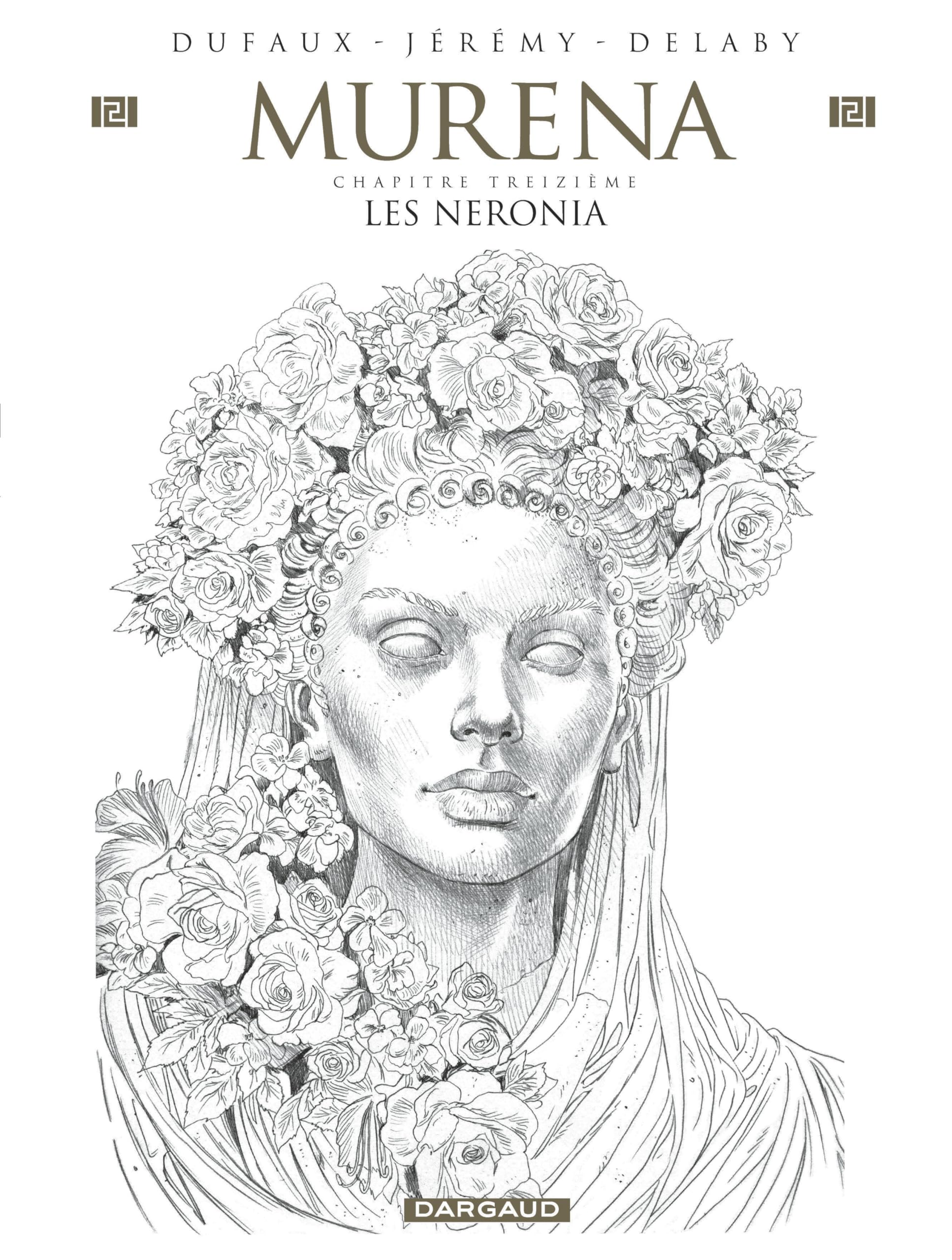 jaquette album Murena - Tome 13 - Les Neronia / Edition spéciale, Crayonnée