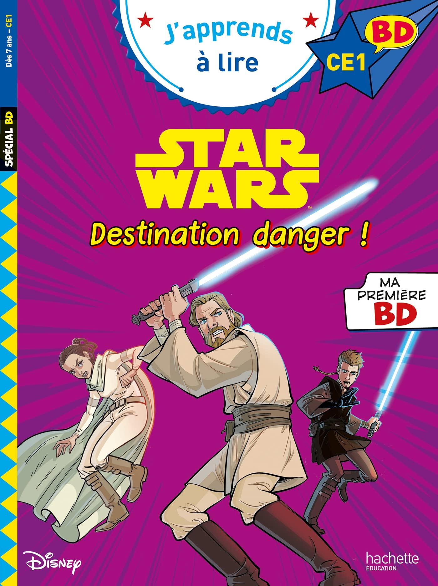 jaquette album Disney BD CE1 - Star Wars - Destination danger !