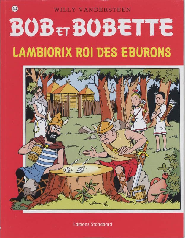 jaquette album Lambiorix Roi Des Eburons