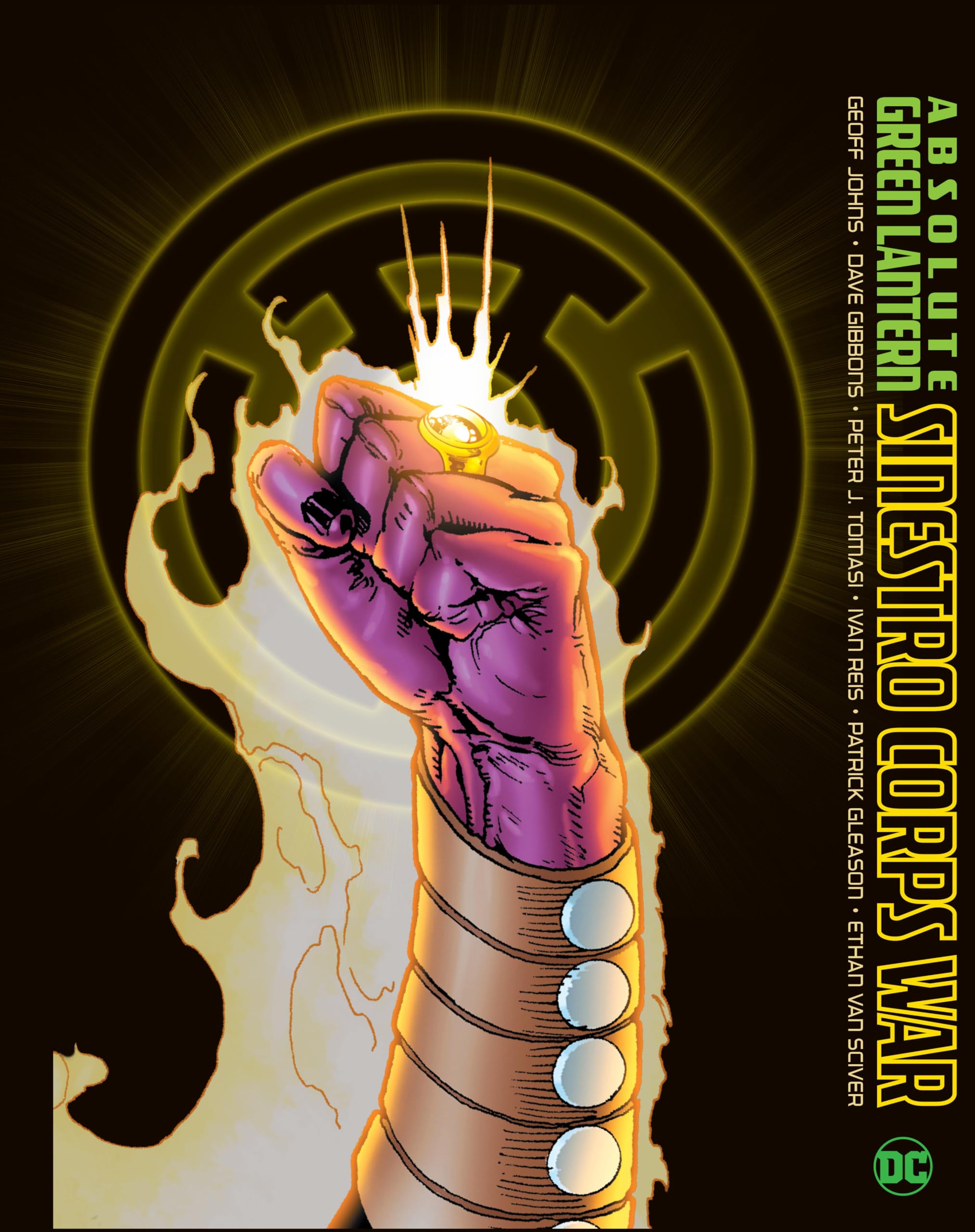 jaquette album Absolute Green Lantern: The Sinestro Corps War (2025 Edition)