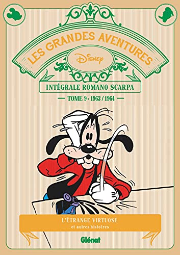 jaquette album Les Grandes Aventures - Intégrale Romano Scarpa Tome 9 - 1963/1964 - L'étrange Virtuose Et Autres Histoires