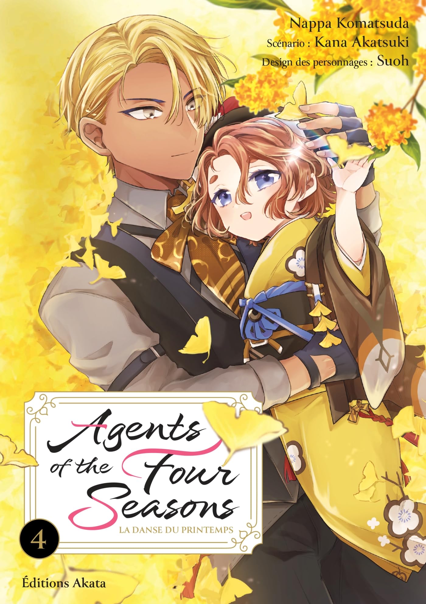 jaquette album Agents of the Four Seasons (Manga) - Tome 04 (VF): La Danse du Printemps