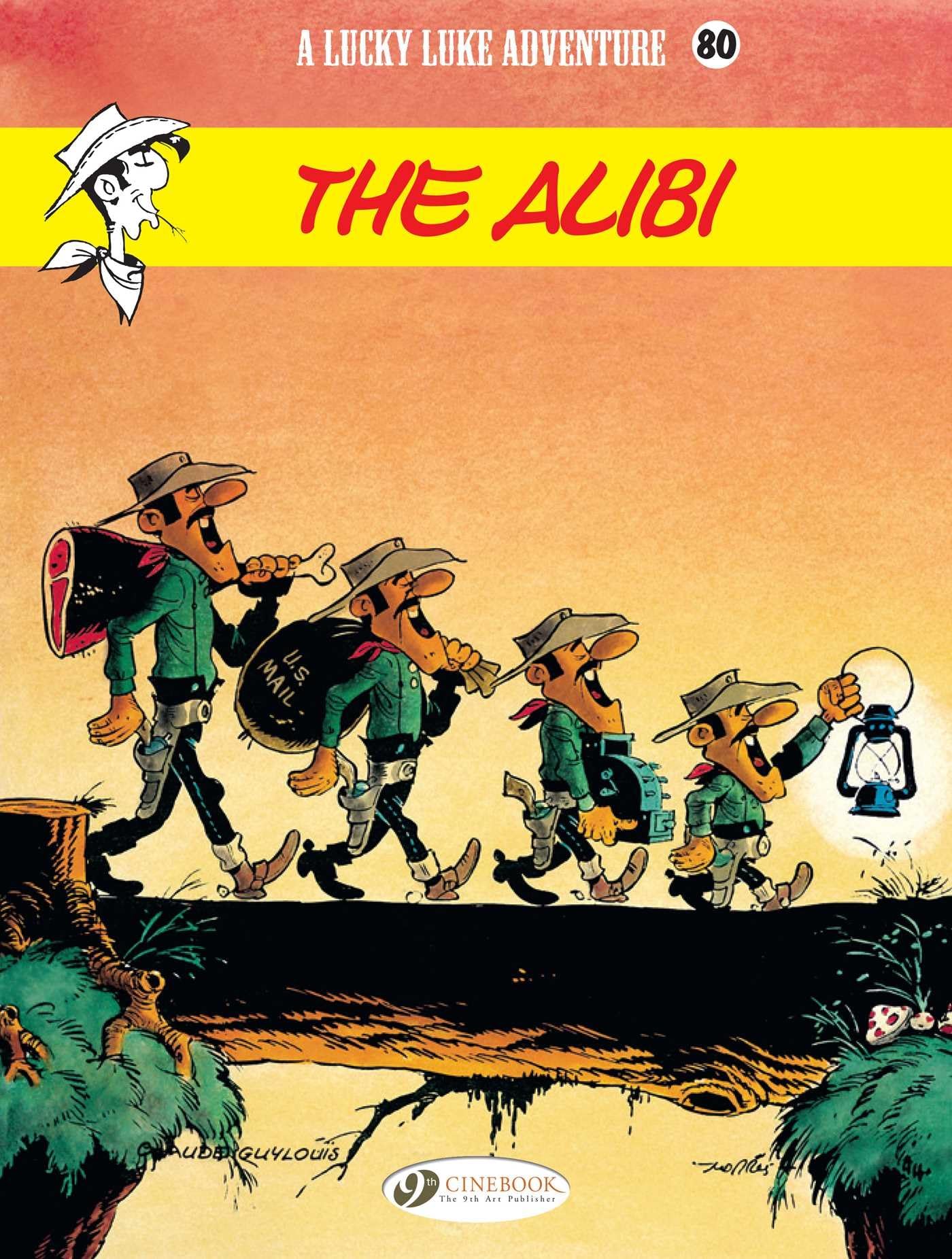 jaquette album Lucky Luke Vol. 80 - The Alibi (80)