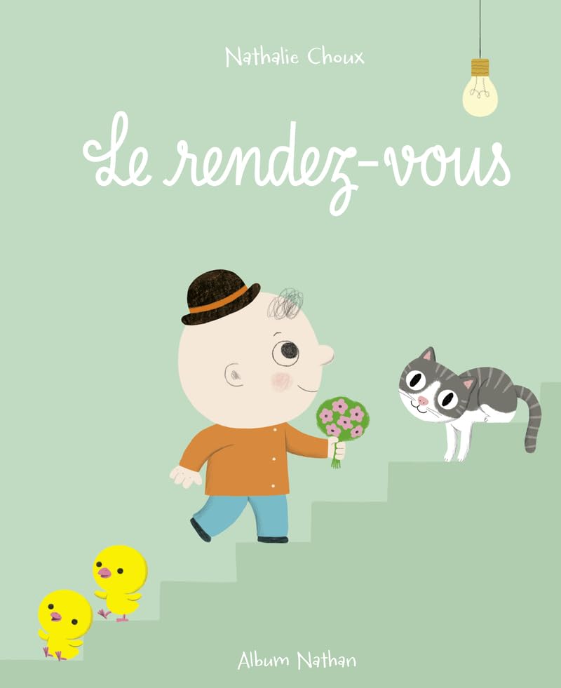 jaquette album Le rendez-vous - Une aventure tendre et pétillante pour rire aux éclats - dès 3 ans