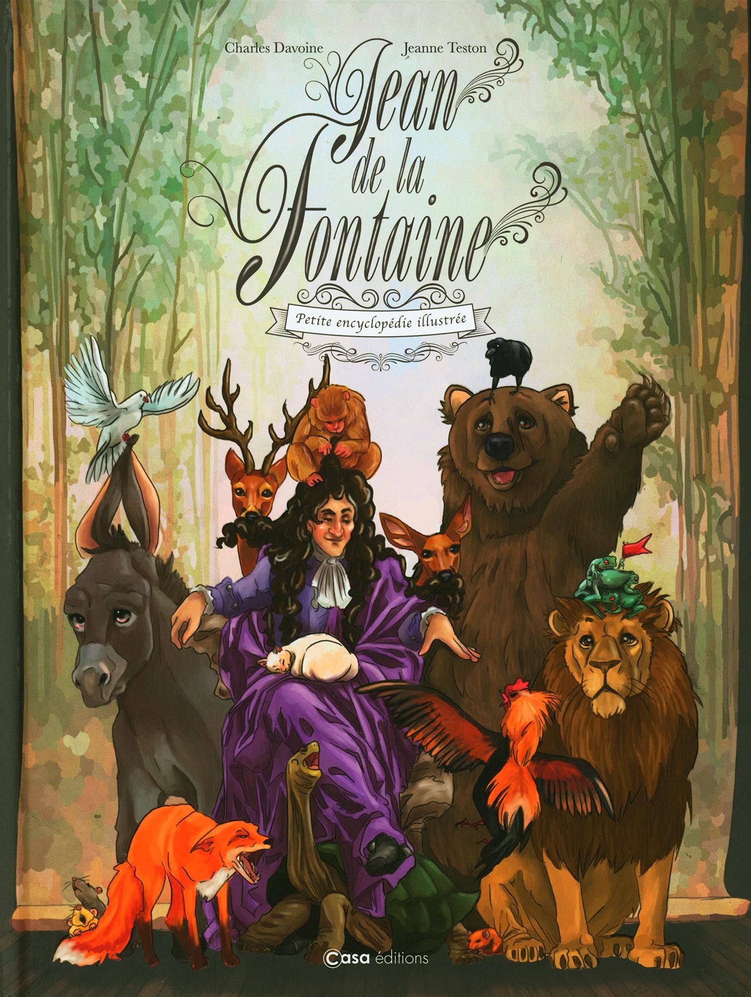 jaquette album Jean De La Fontaine: La petite encyclopédie