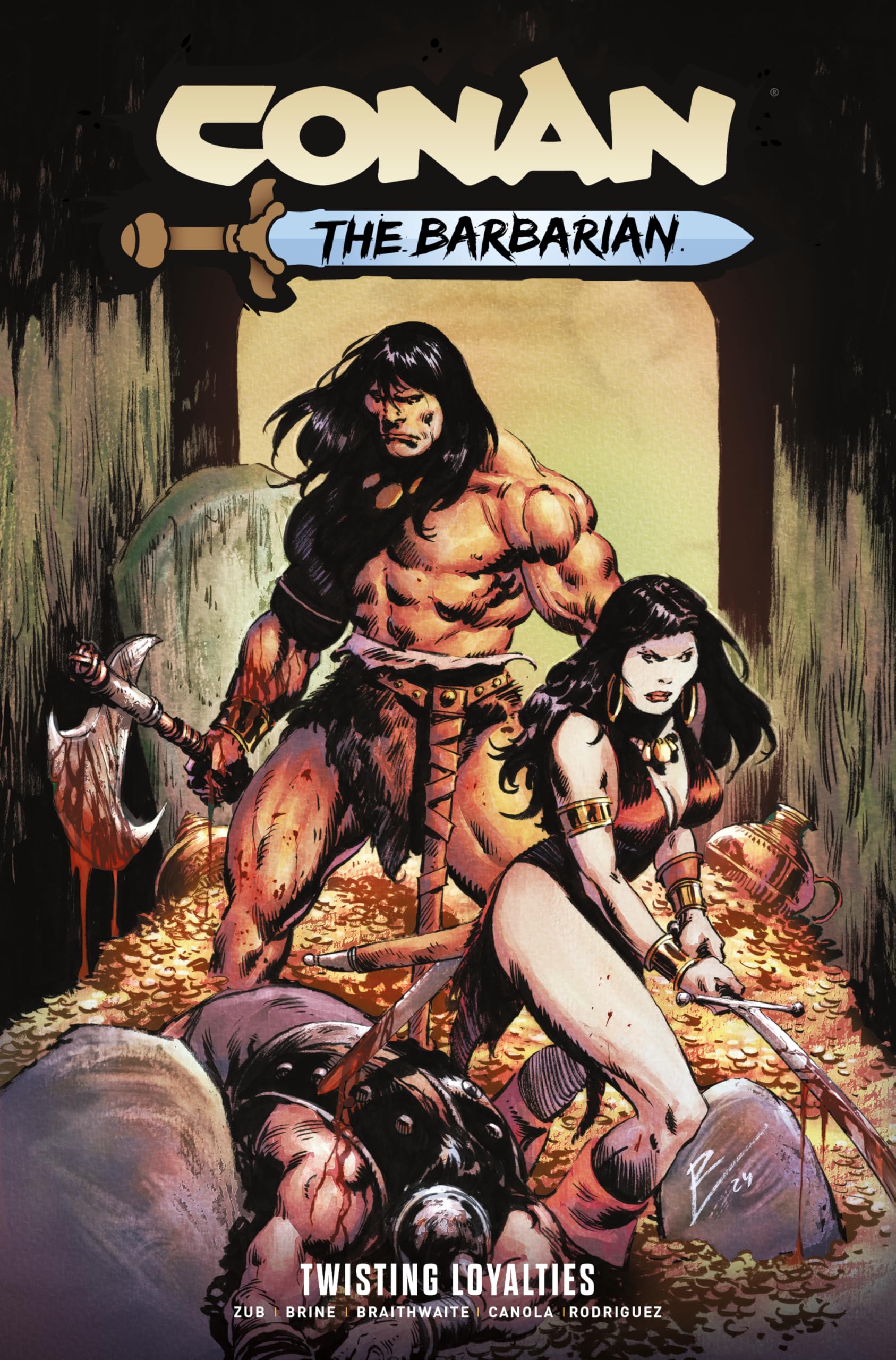 jaquette album Conan the Barbarian 5: Twisting Loyalties