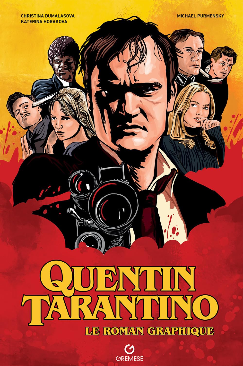 jaquette livre Quentin Tarantino: Le roman graphique