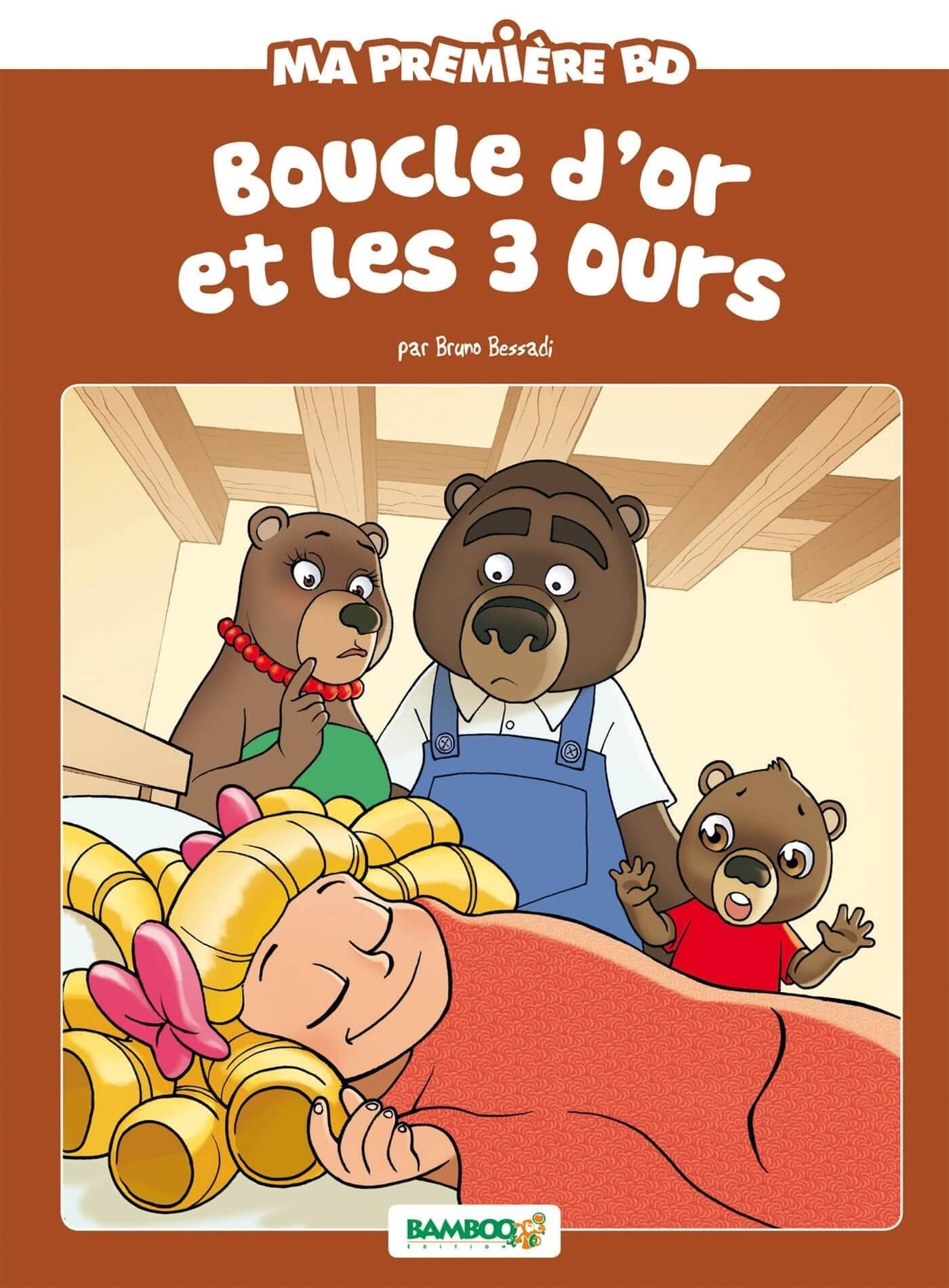 jaquette album Boucle d'or - Top humour - Pouss