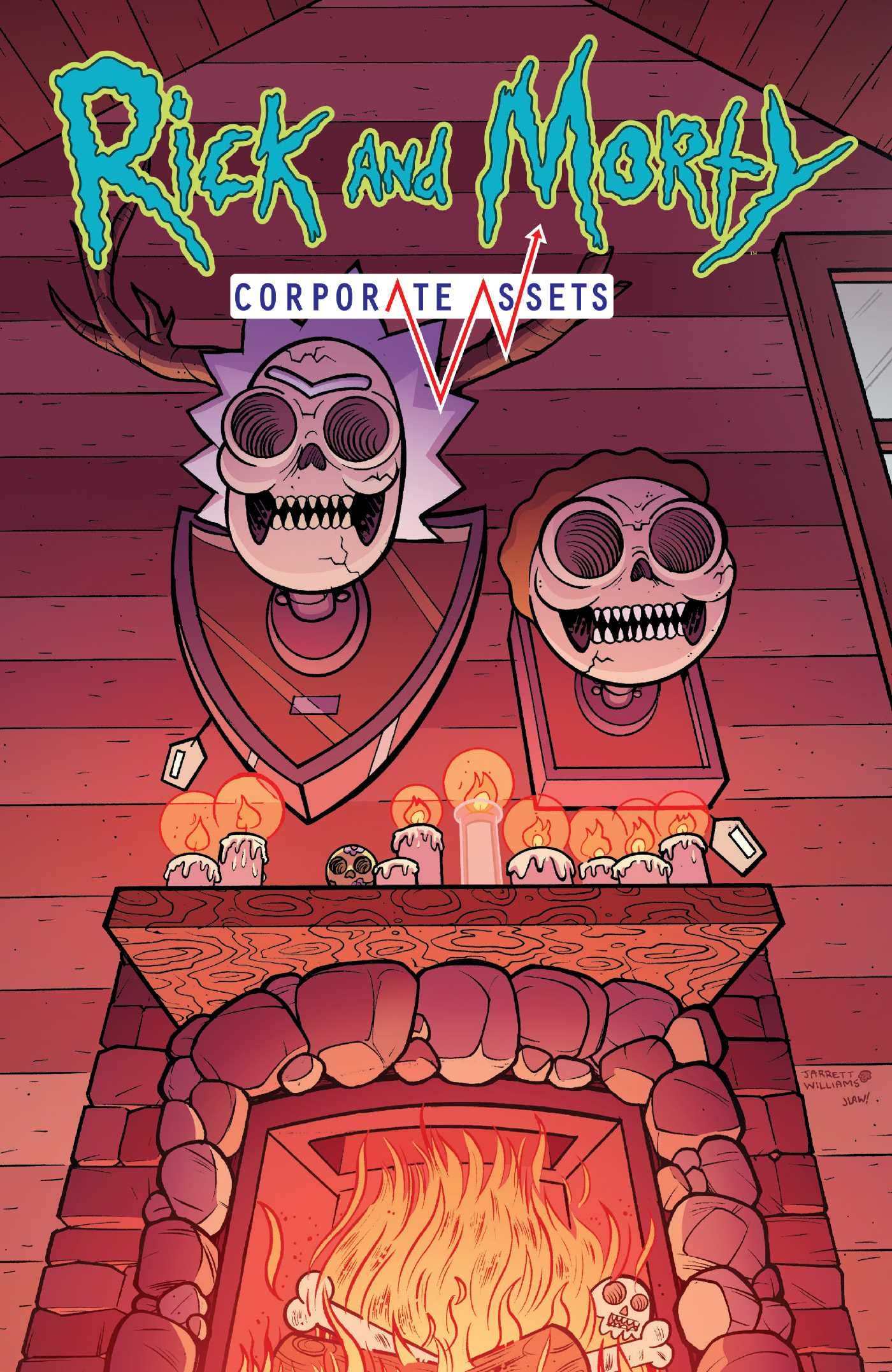 jaquette album Rick and Morty Corporate Assets