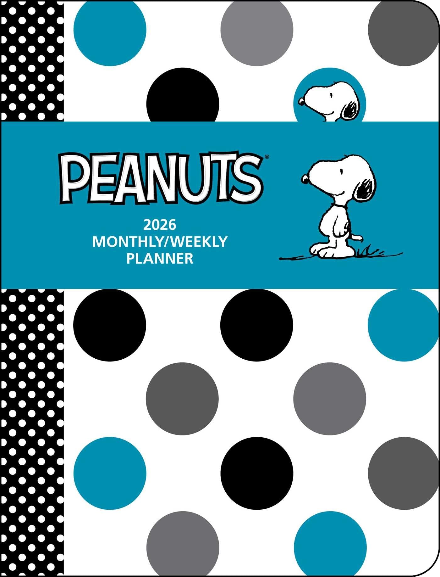 jaquette livre Peanuts® 12-Month 2026 Monthly/Weekly Planner Calendar