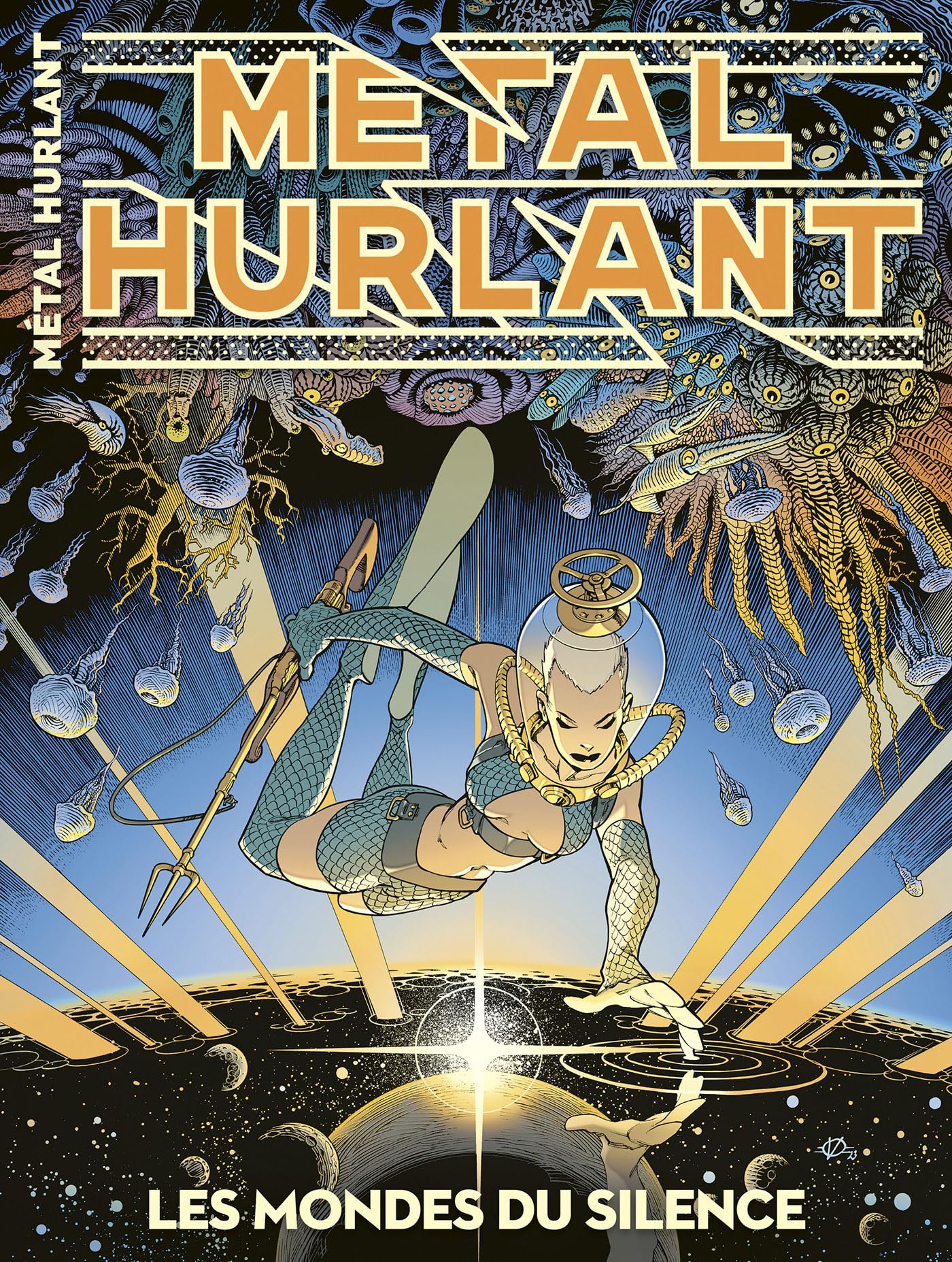 jaquette album Métal Hurlant N°15: Océans : Les mondes du silence