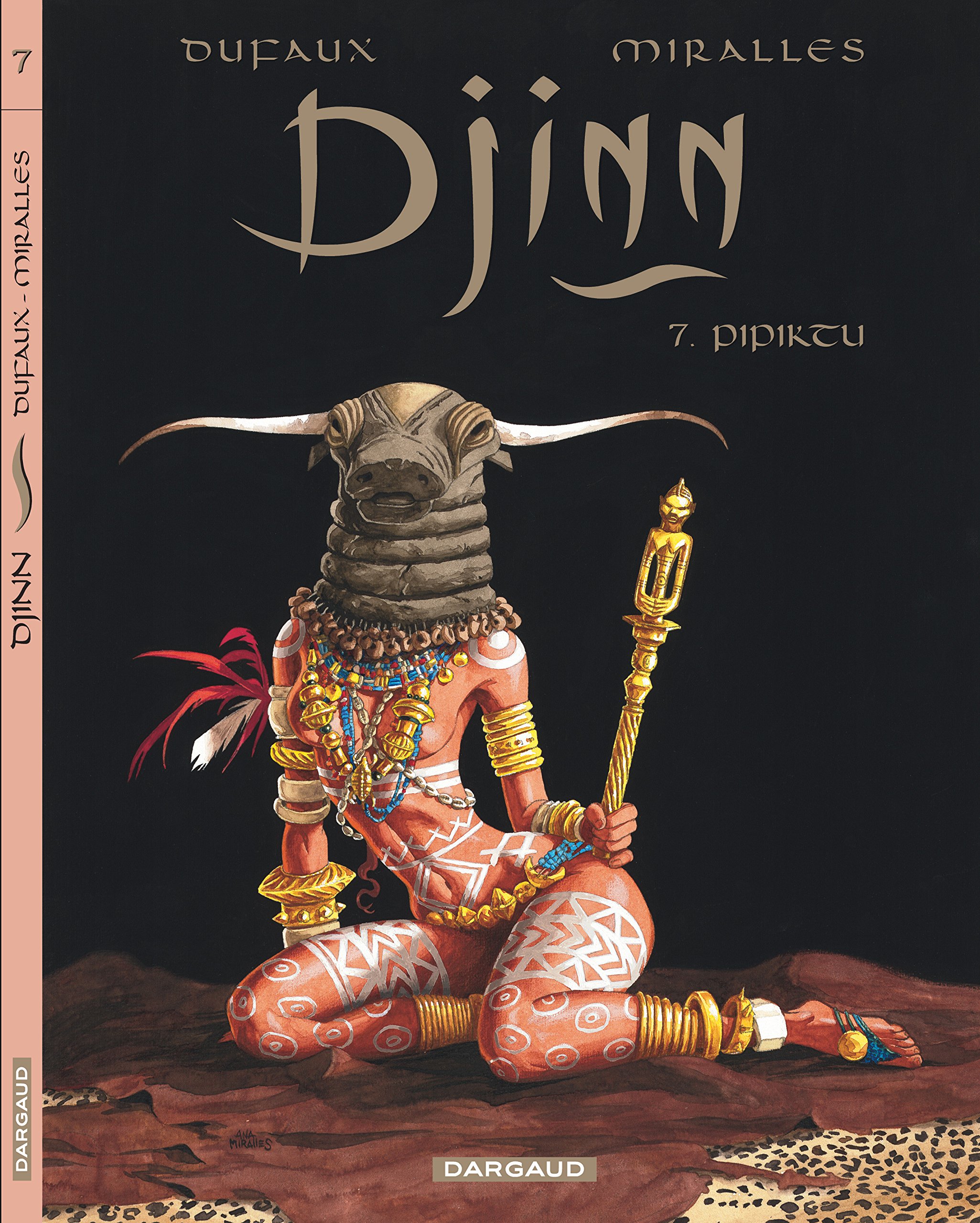 jaquette album Djinn - Éditions petit format - Tome 7 - Pipiktu