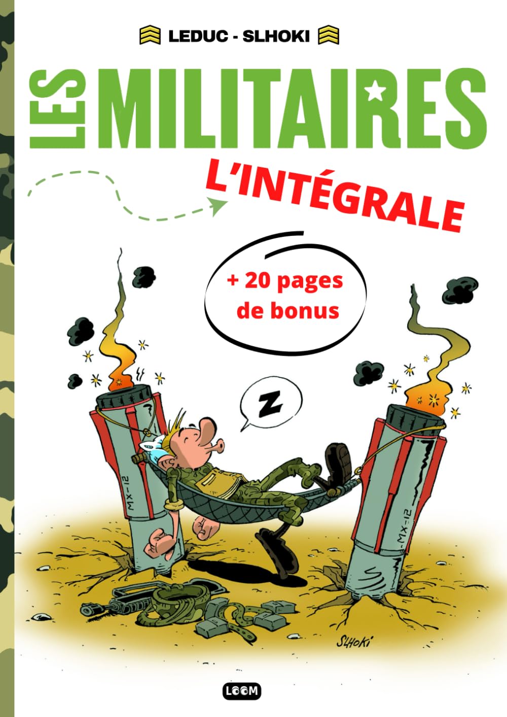 jaquette album Les militaires - L'intégrale + cahier bonus making-of