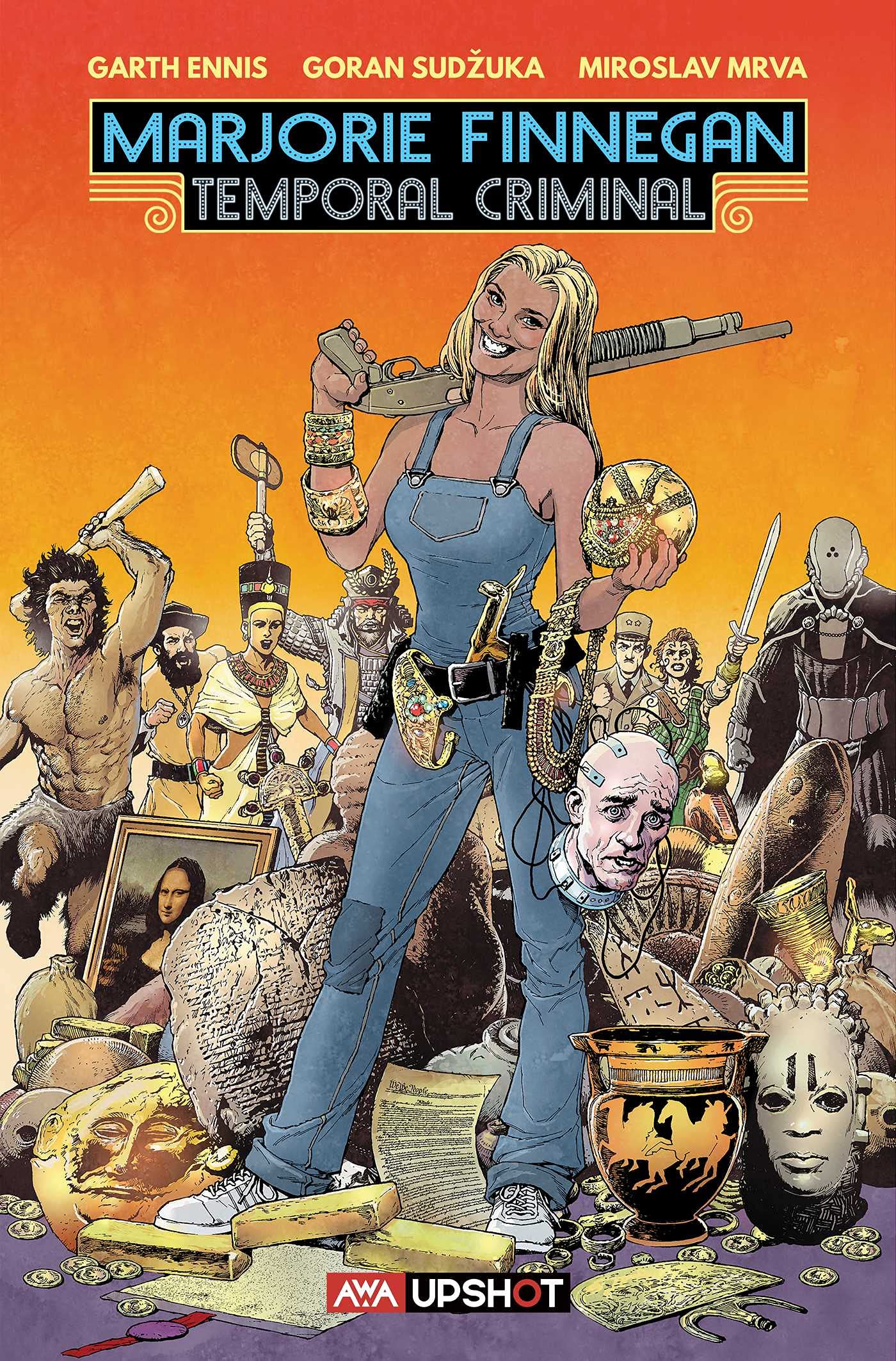 jaquette album Marjorie Finnegan, Temporal Criminal (Volume 1)
