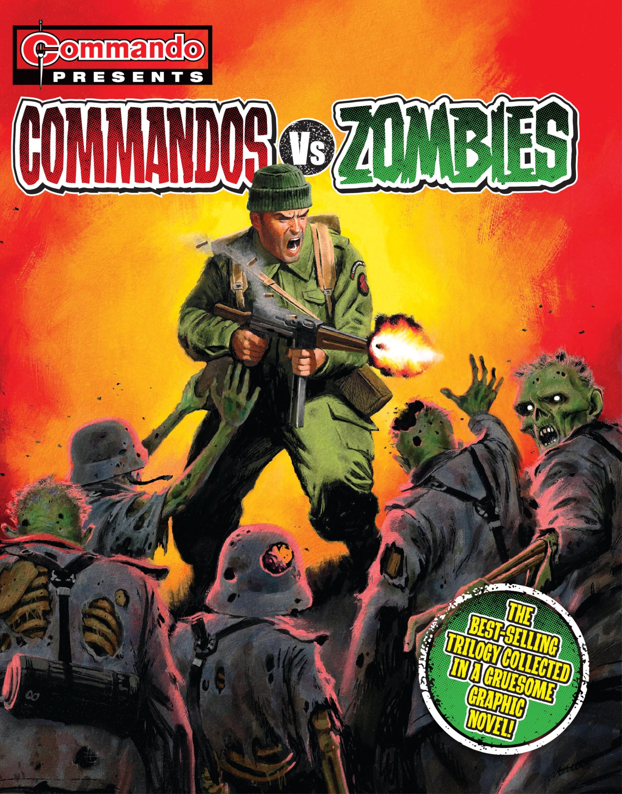 jaquette album Commando Presents: Commandos vs. Zombies