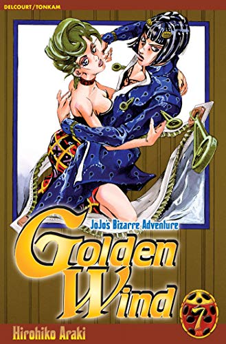 jaquette album Jojo's bizarre adventure - Golden Wind - Tome 7 : The Grateful Dead