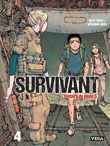 jaquette album Survivant - L'histoire du jeune S - Tome 4