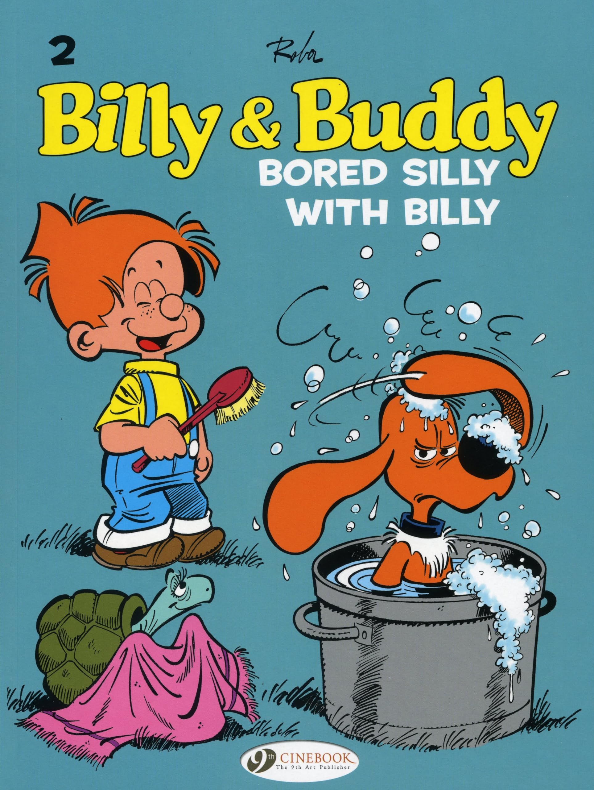 jaquette album Billy & Buddy - tome 2 Bored Silly with Billy (02)