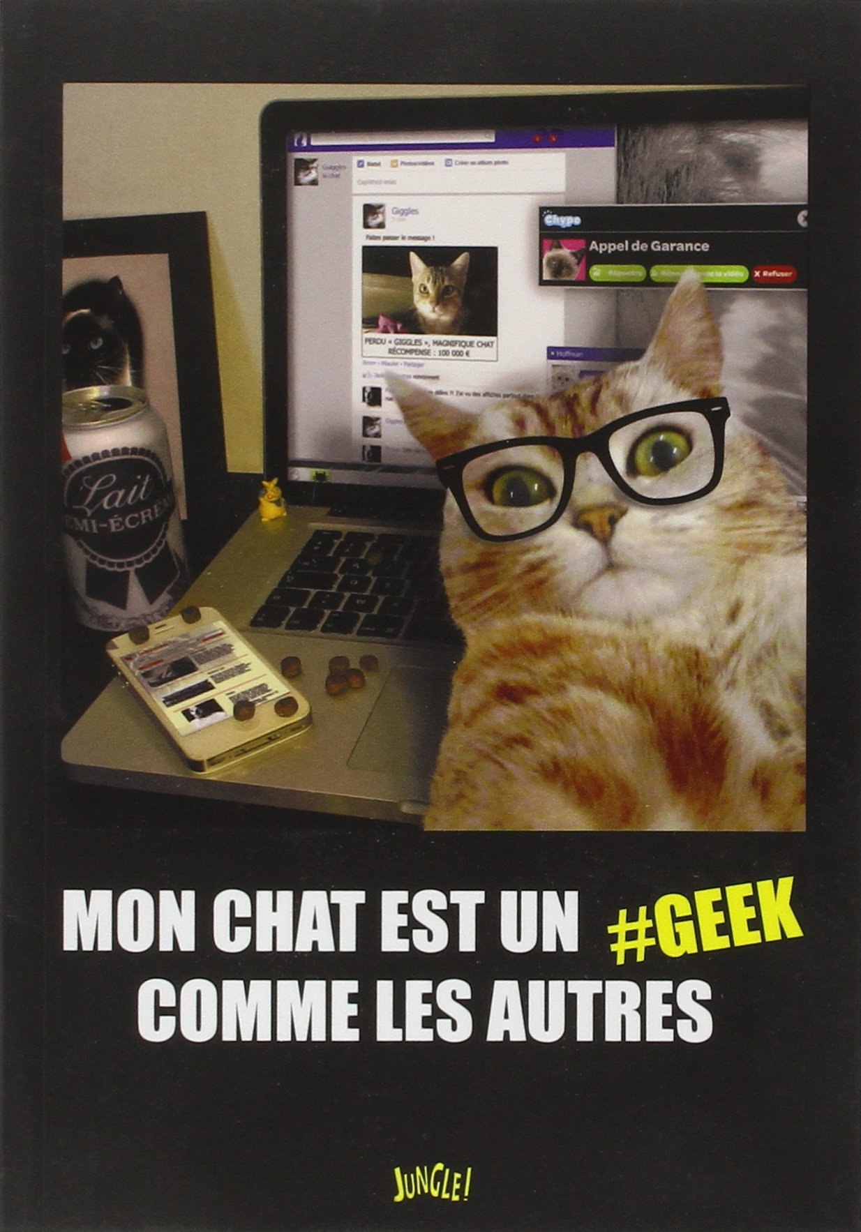 jaquette album Mon chat est un geek comme les autres