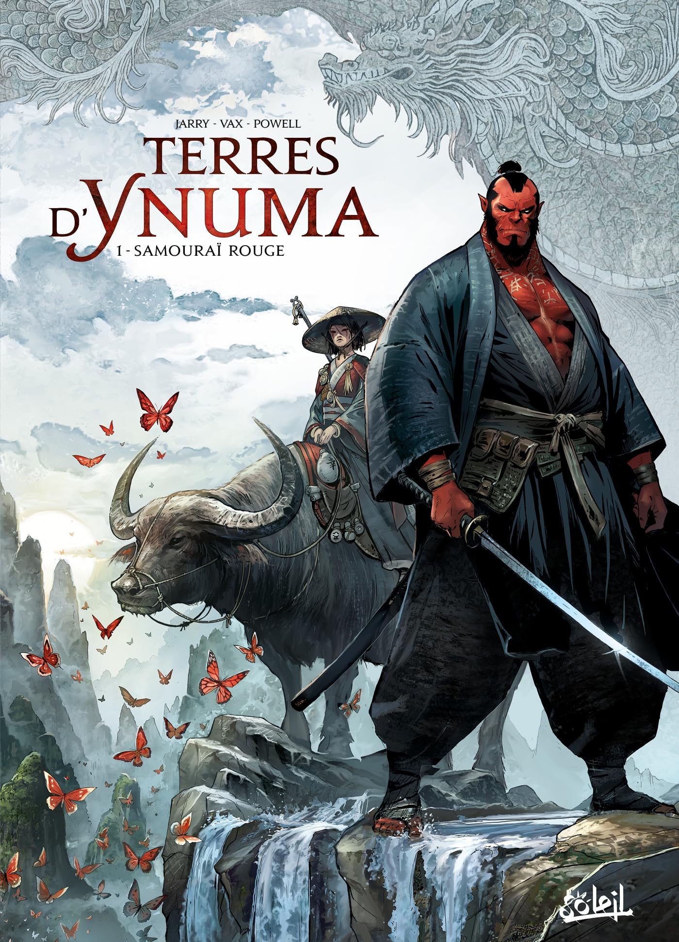 jaquette album Terres d'Ynuma T01: Samourai rouge
