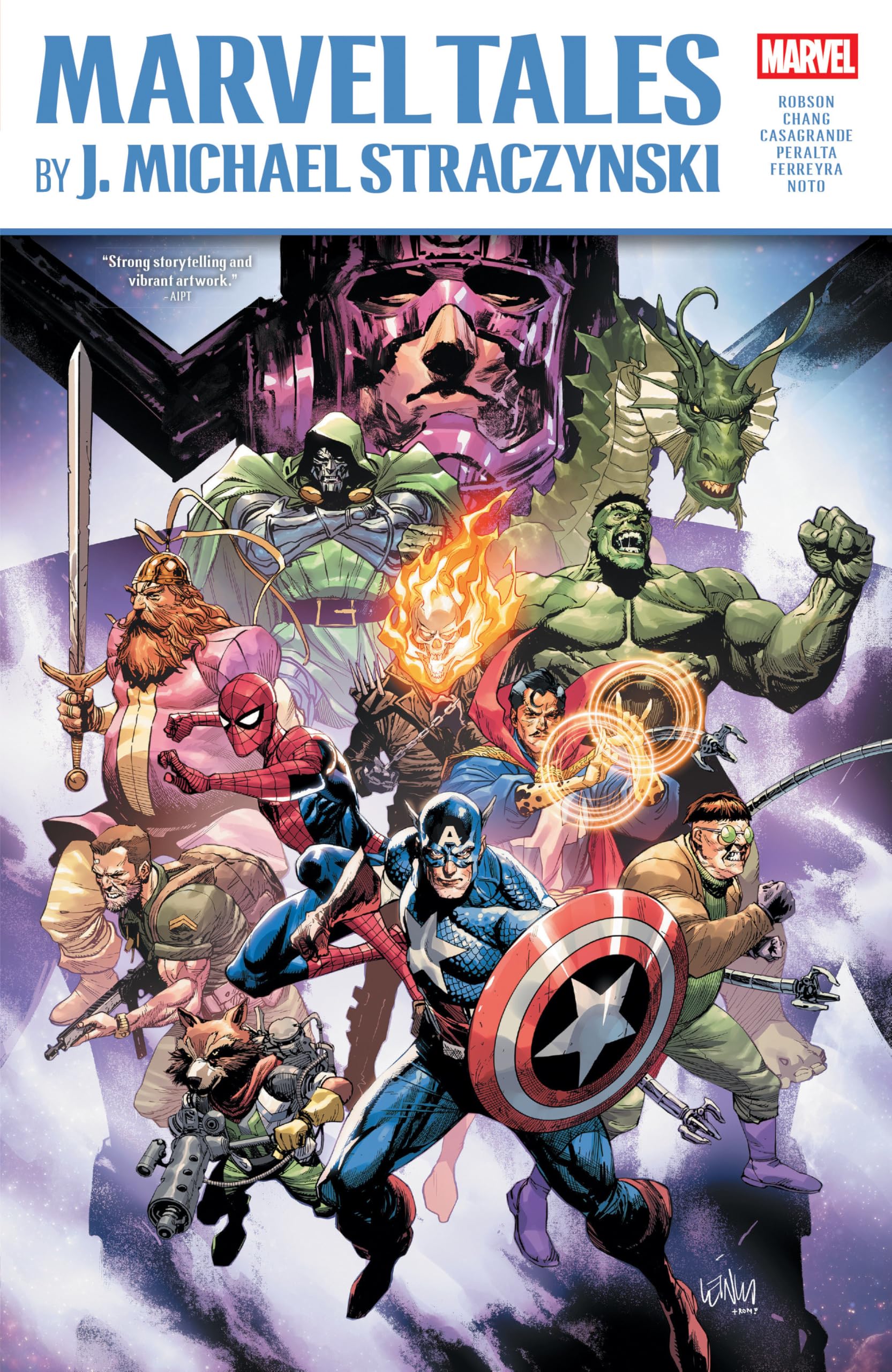 jaquette album Marvel Tales by J. Michael Straczynski